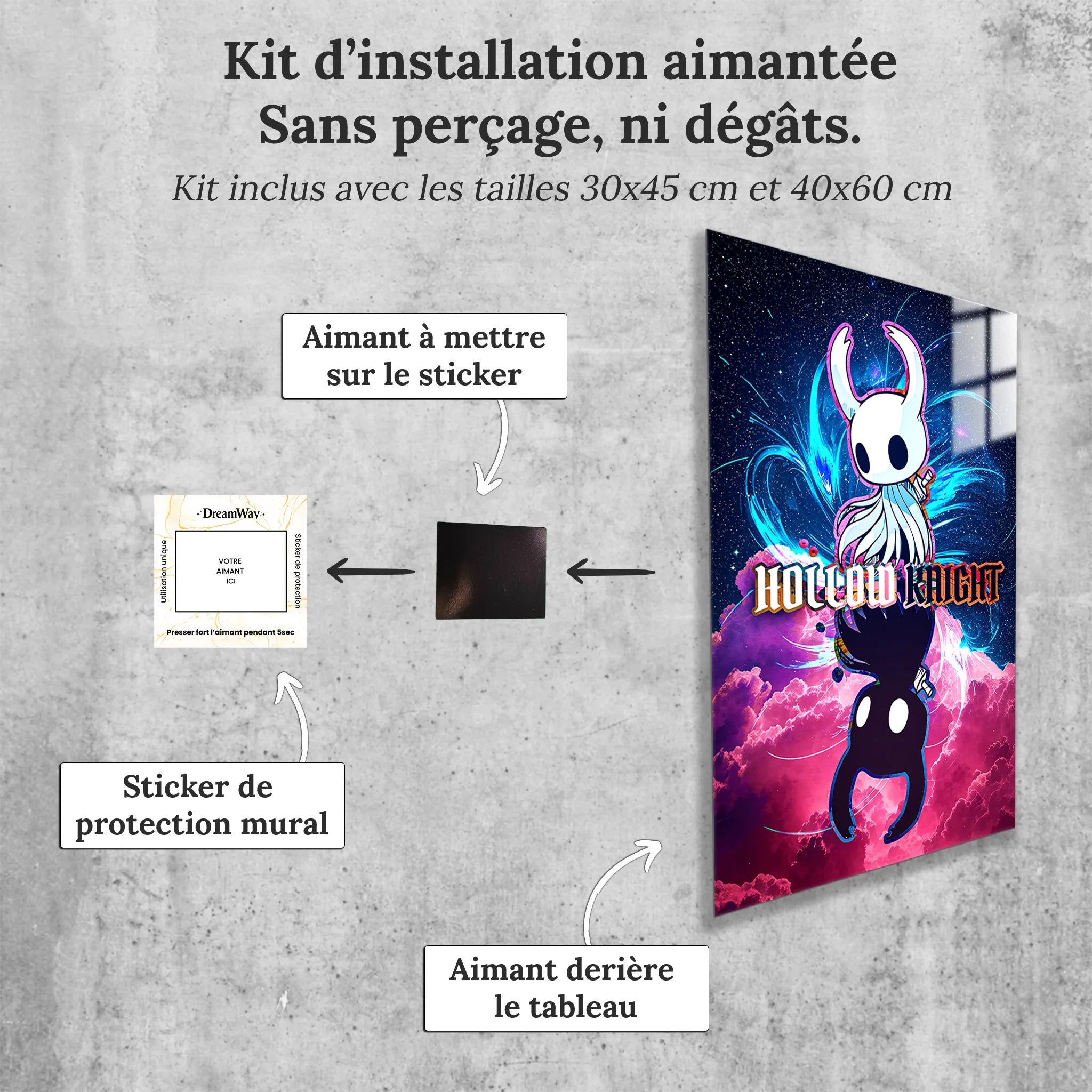 Tableau Hollow Knight Etoile