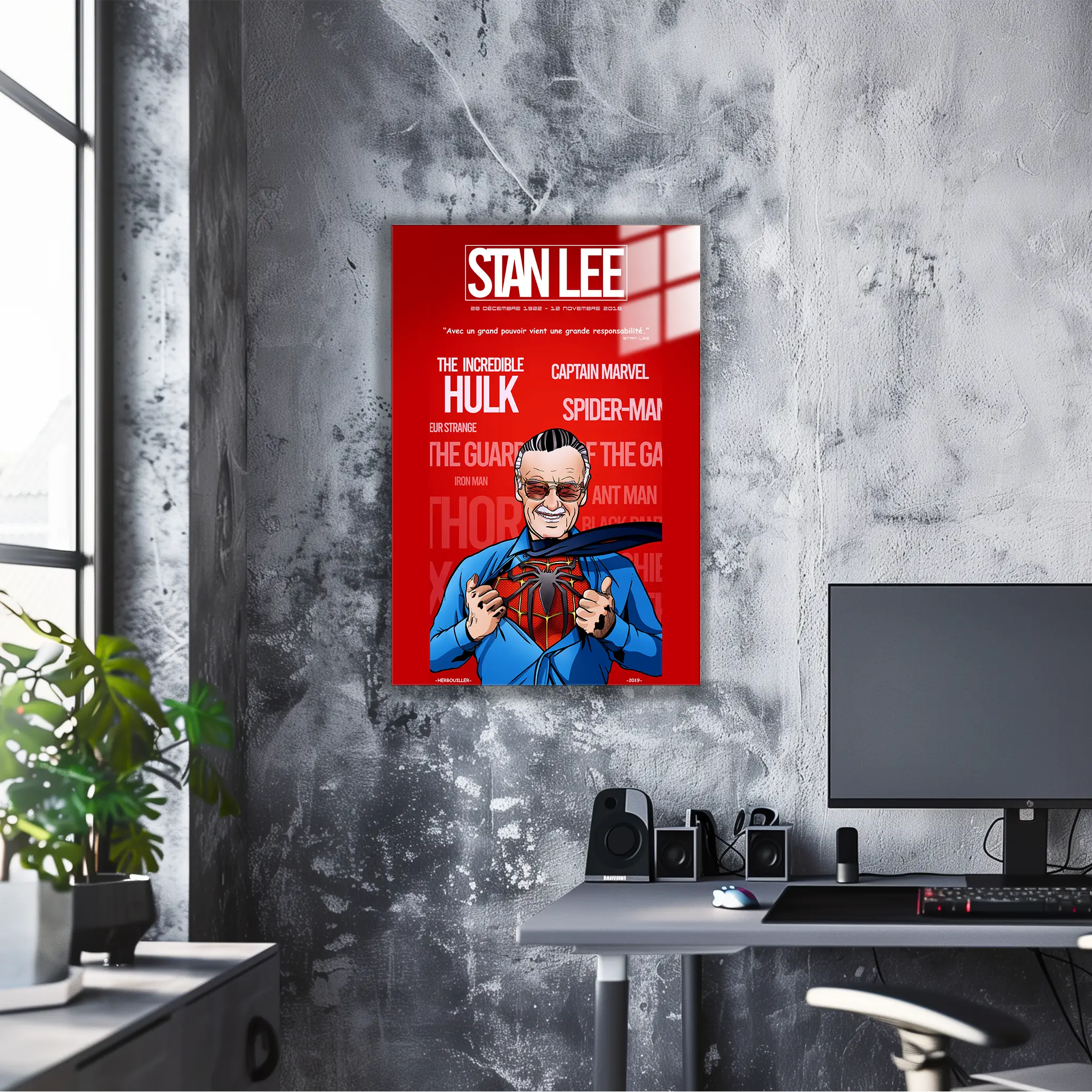 tableau-hommage-stan-lee | DreamWay