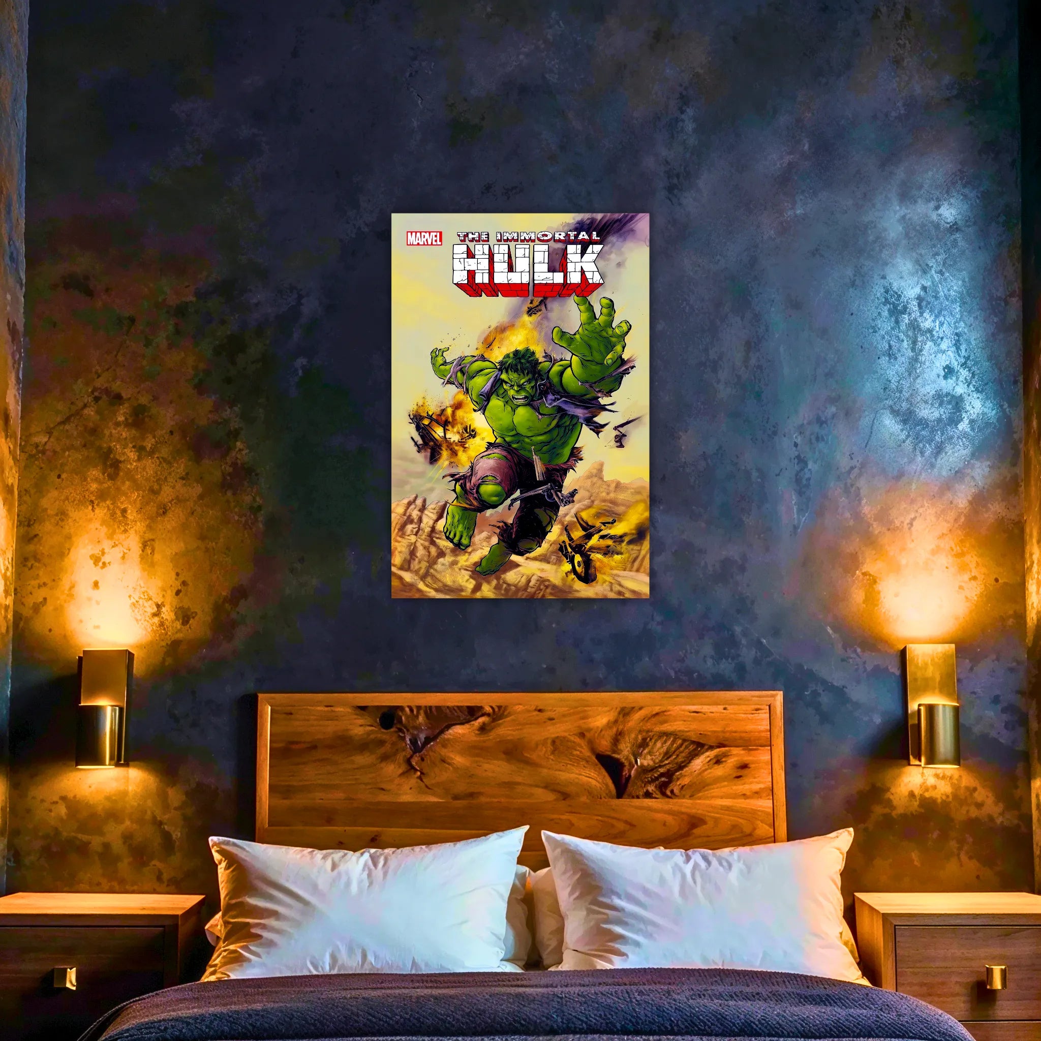 Tableau Hulk Affiche Comics