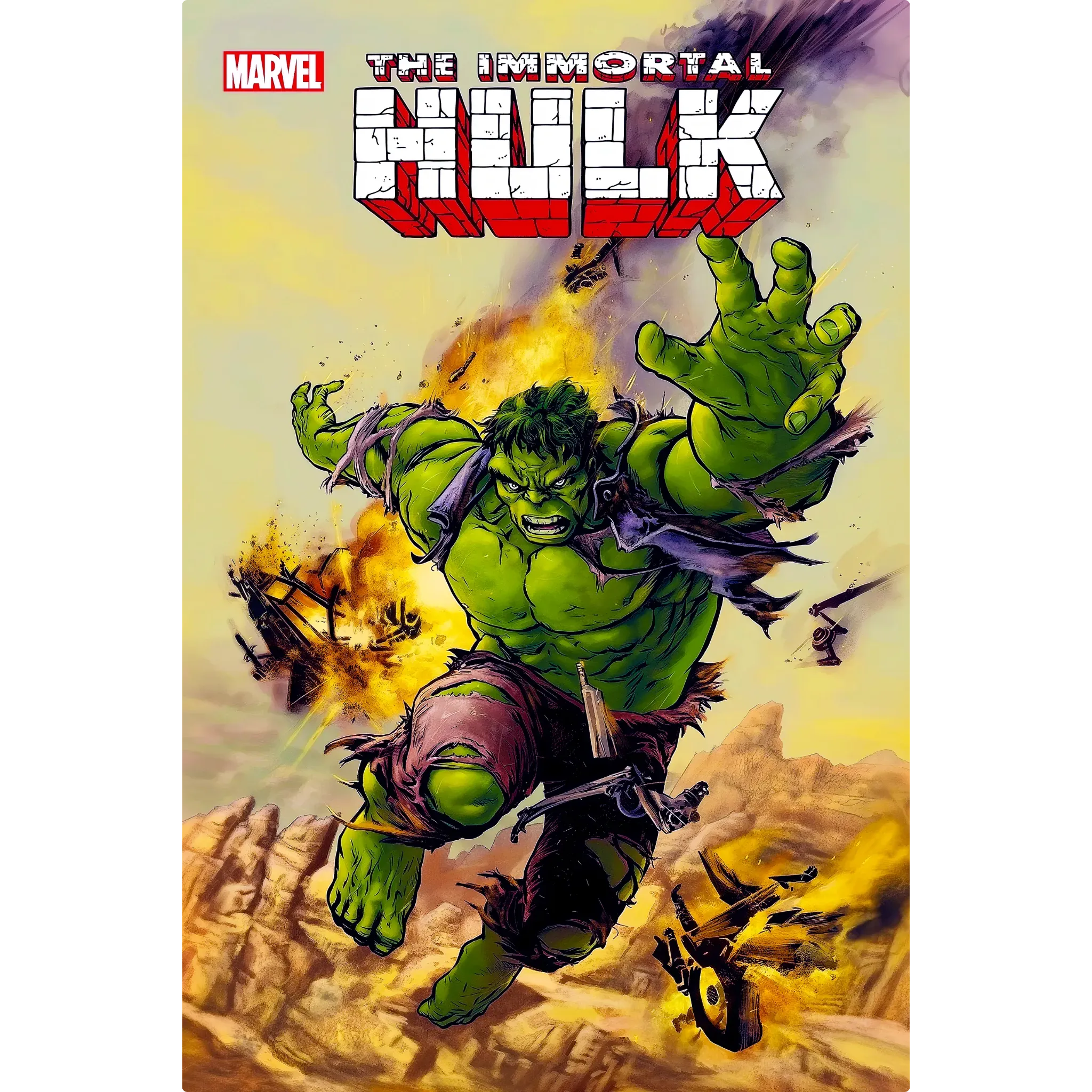 Tableau Hulk Affiche Comics