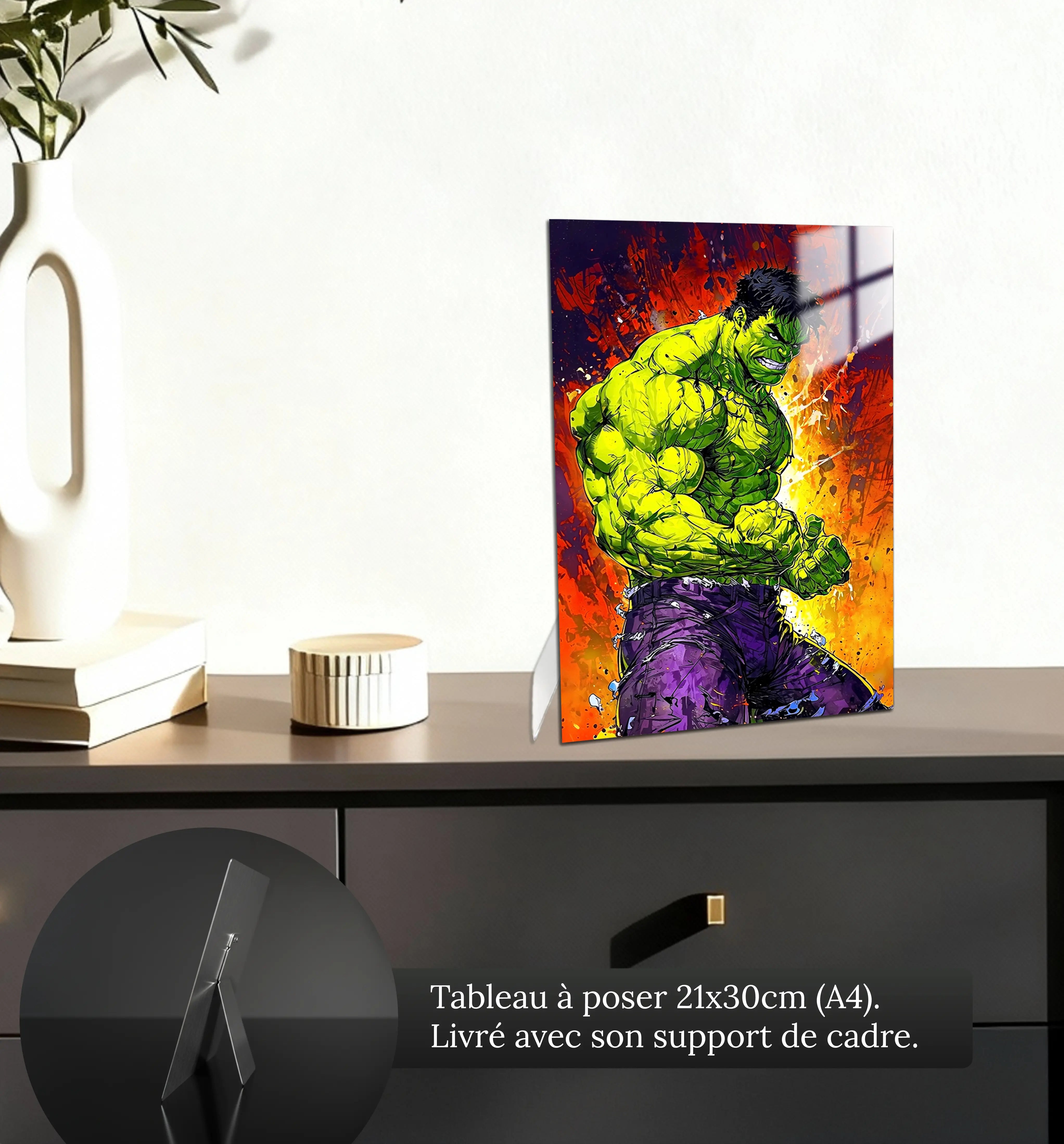 tableau-hulk-petit-format-a-poser-sur-meuble | DreamWay