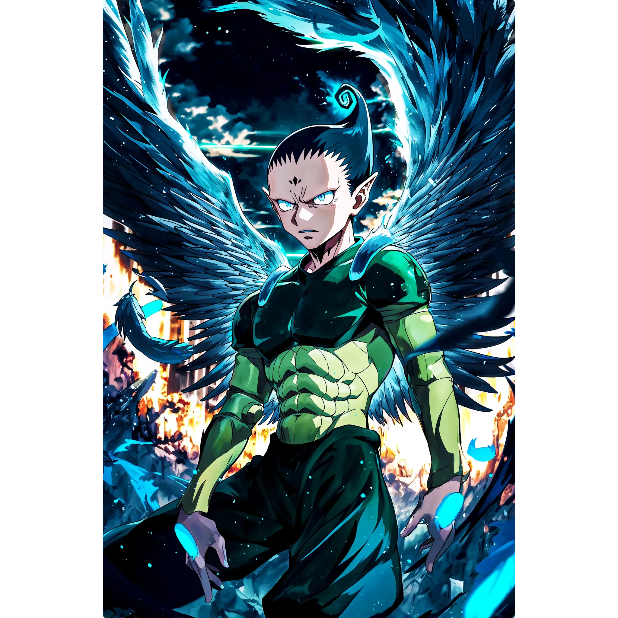 Tableau Hunter X Hunter Colt Chimer