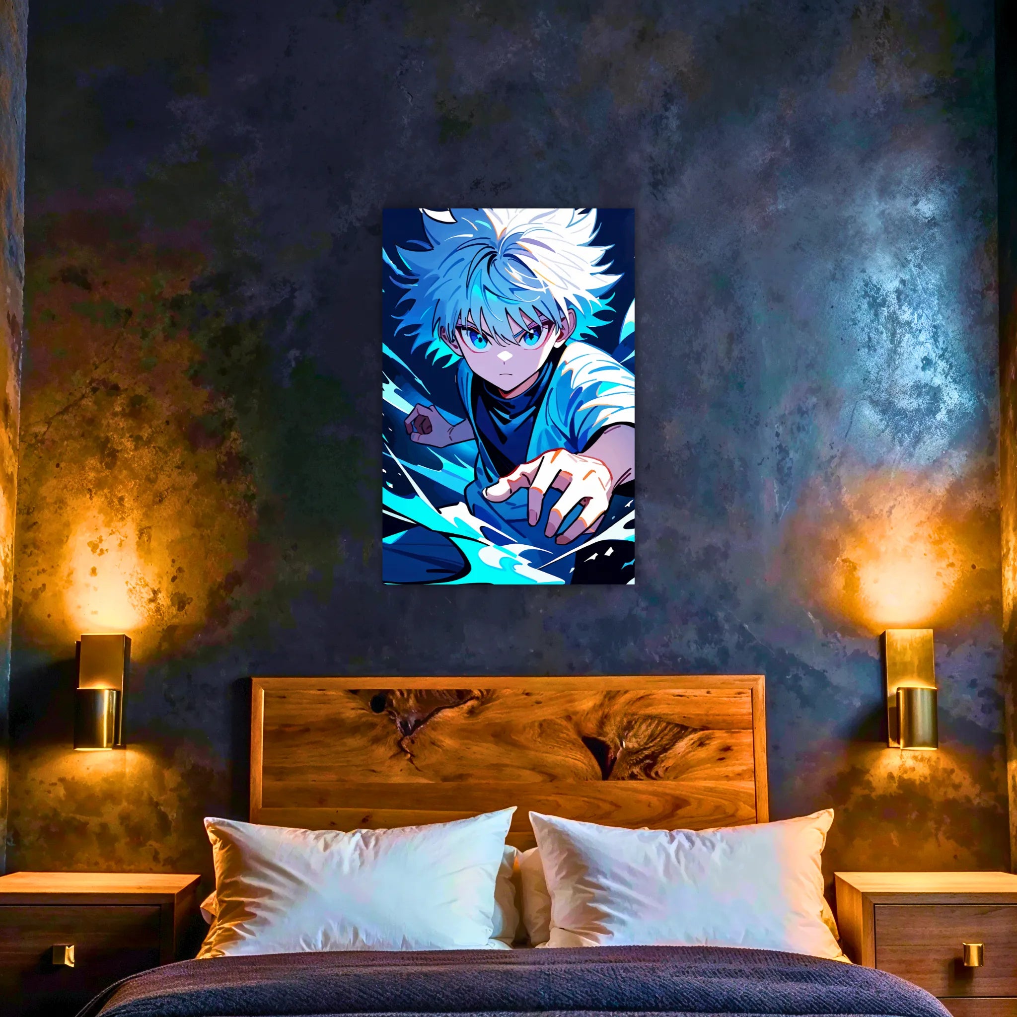Tableau Hunter X Hunter Kirua Portrait