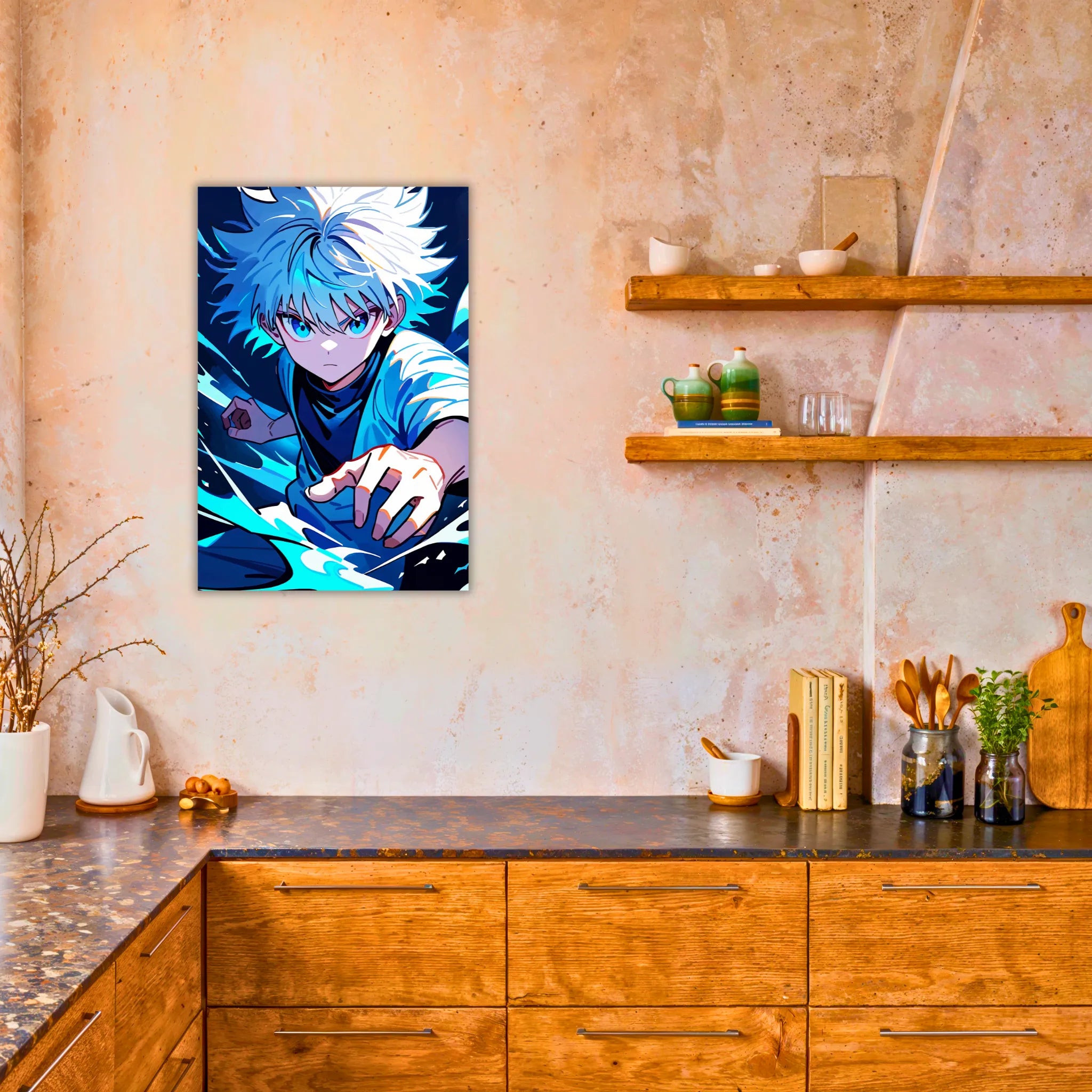 Tableau Hunter X Hunter Kirua Portrait