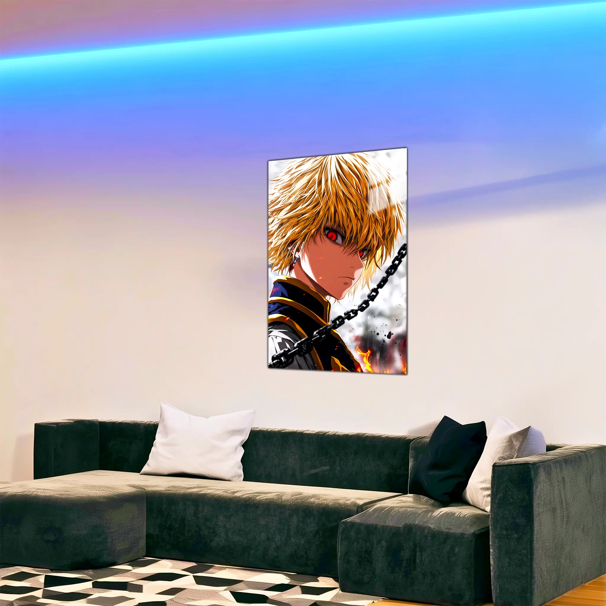 tableau-hunter-x-hunter-kurapika-dans-le-salon | DreamWay