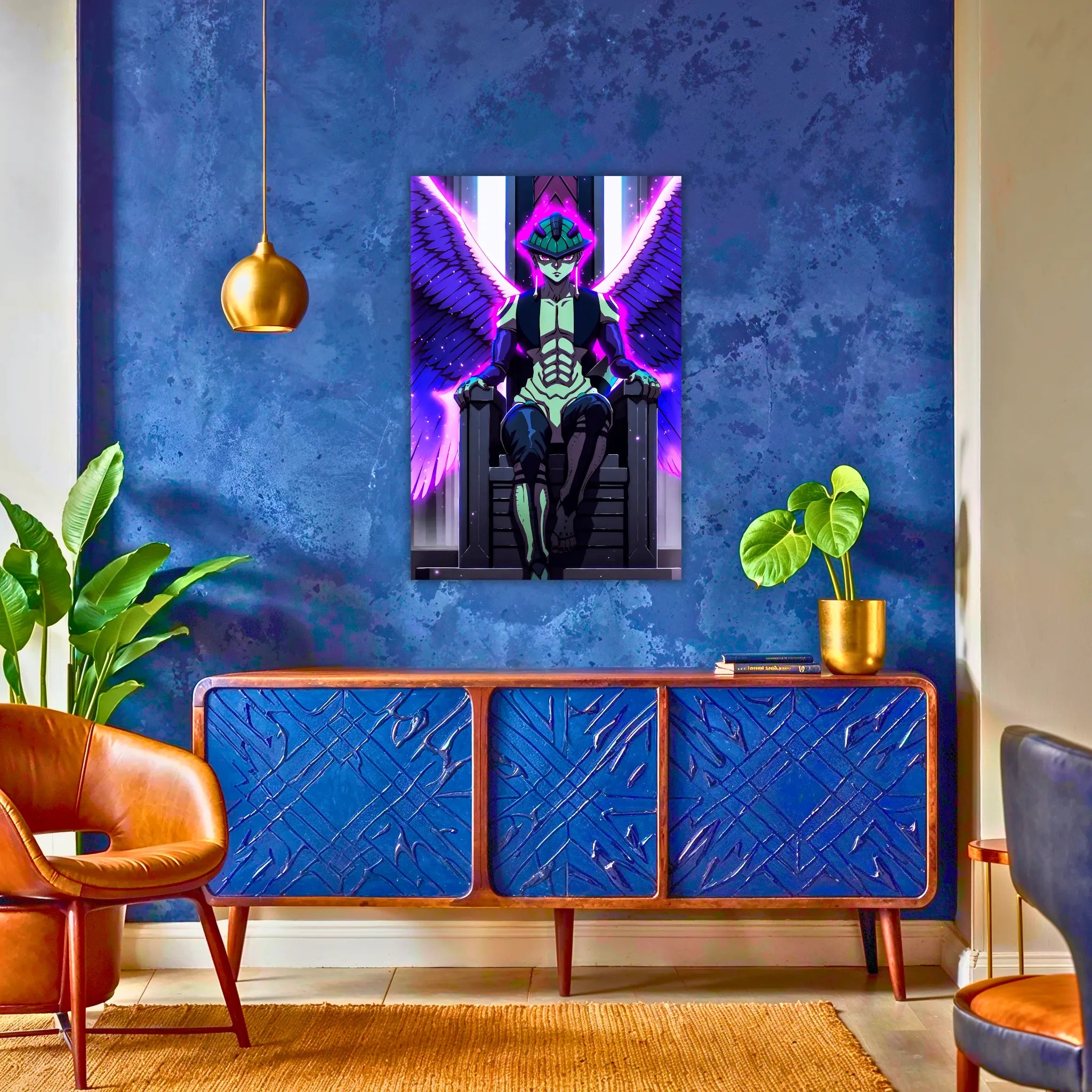 Tableau Hunter X Hunter Meruem Trône