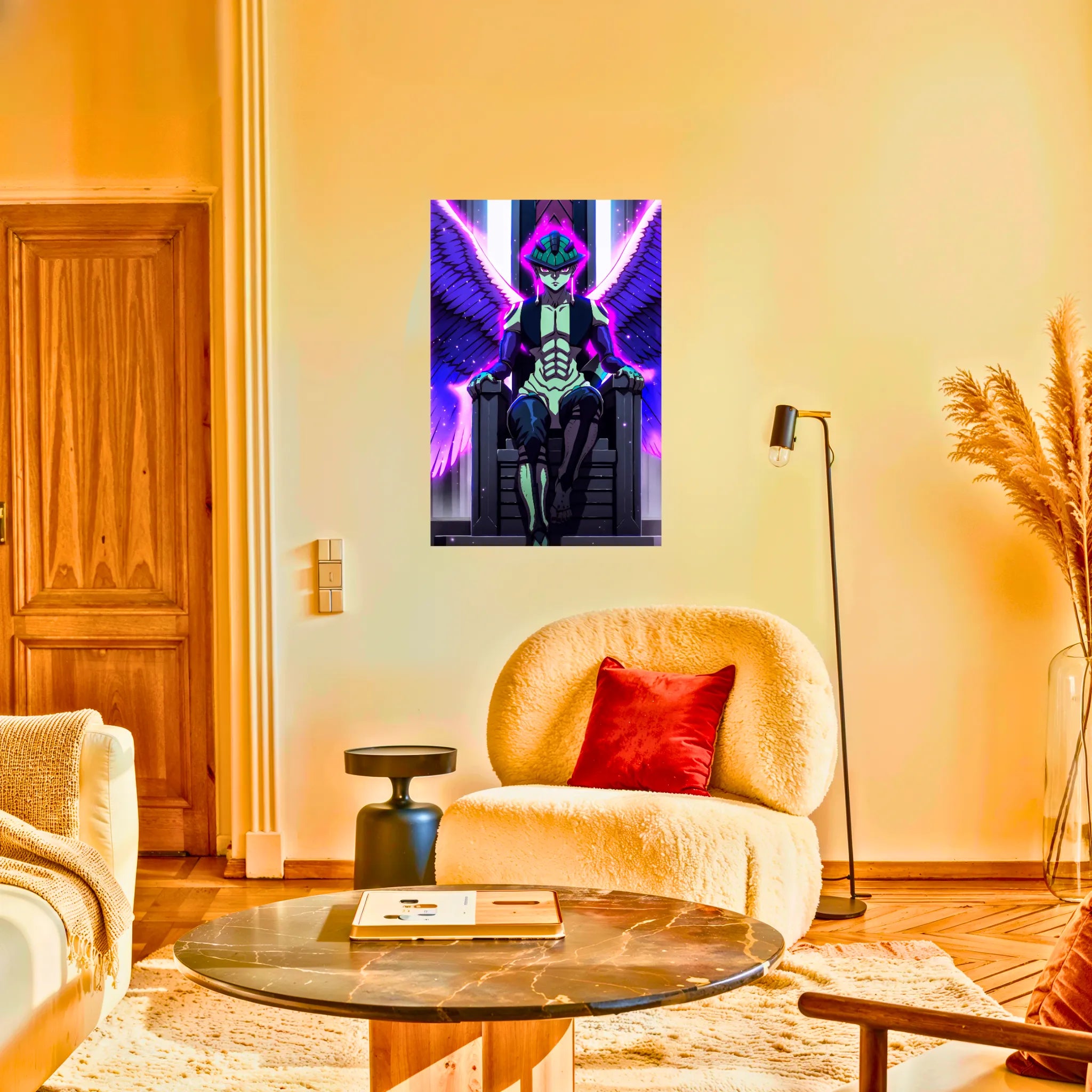 Tableau Hunter X Hunter Meruem Trône