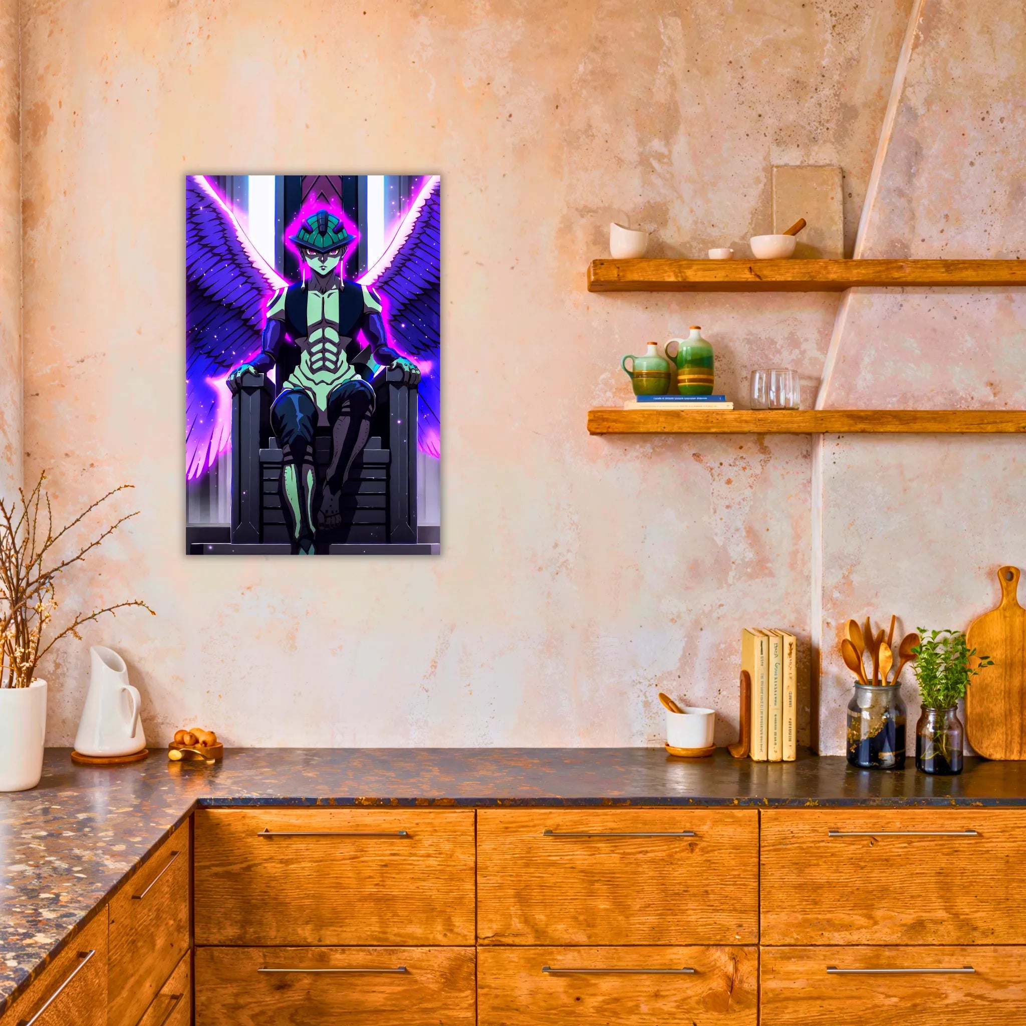 Tableau Hunter X Hunter Meruem Trône