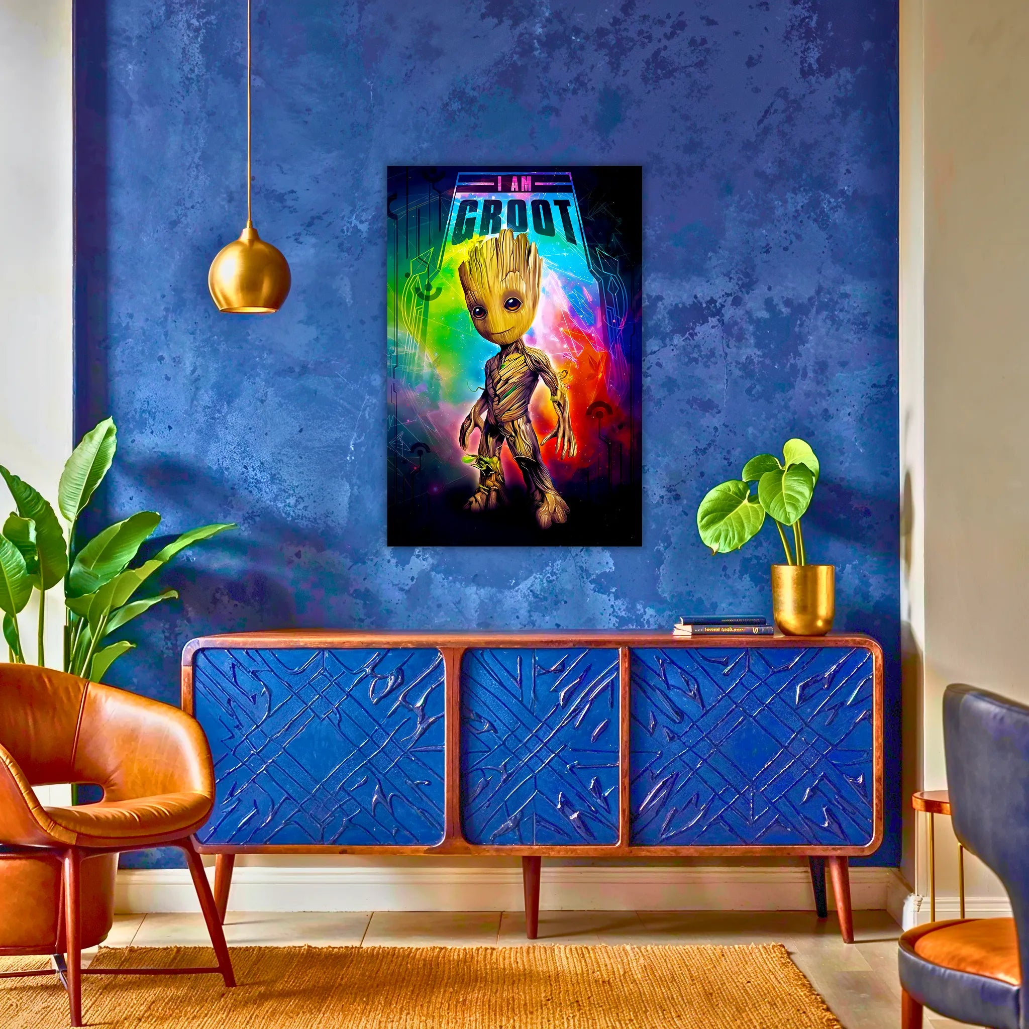Tableau I Am Groot Affiche