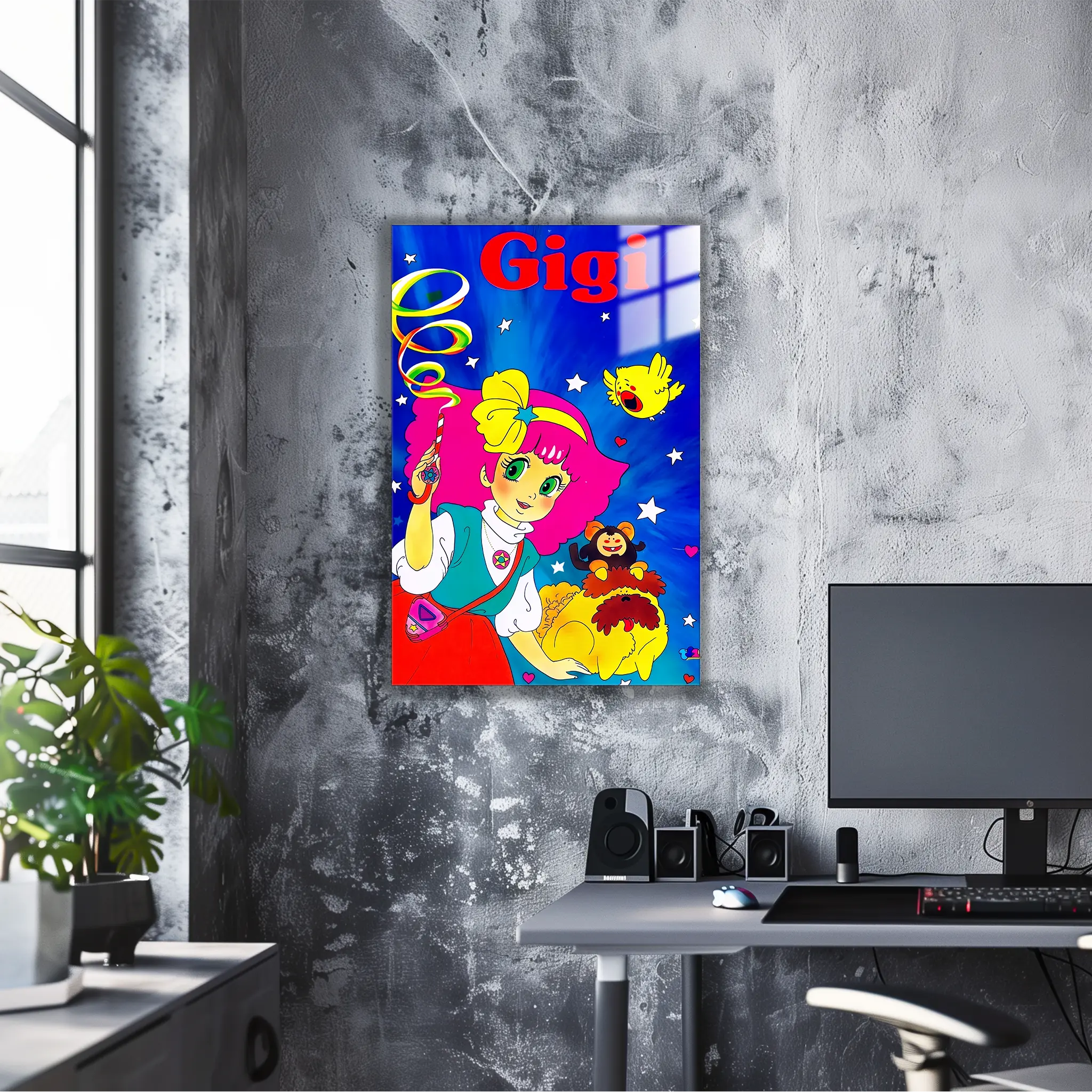 tableau-il-etait-une-fois-gigi-dans-le-bureau | DreamWay
