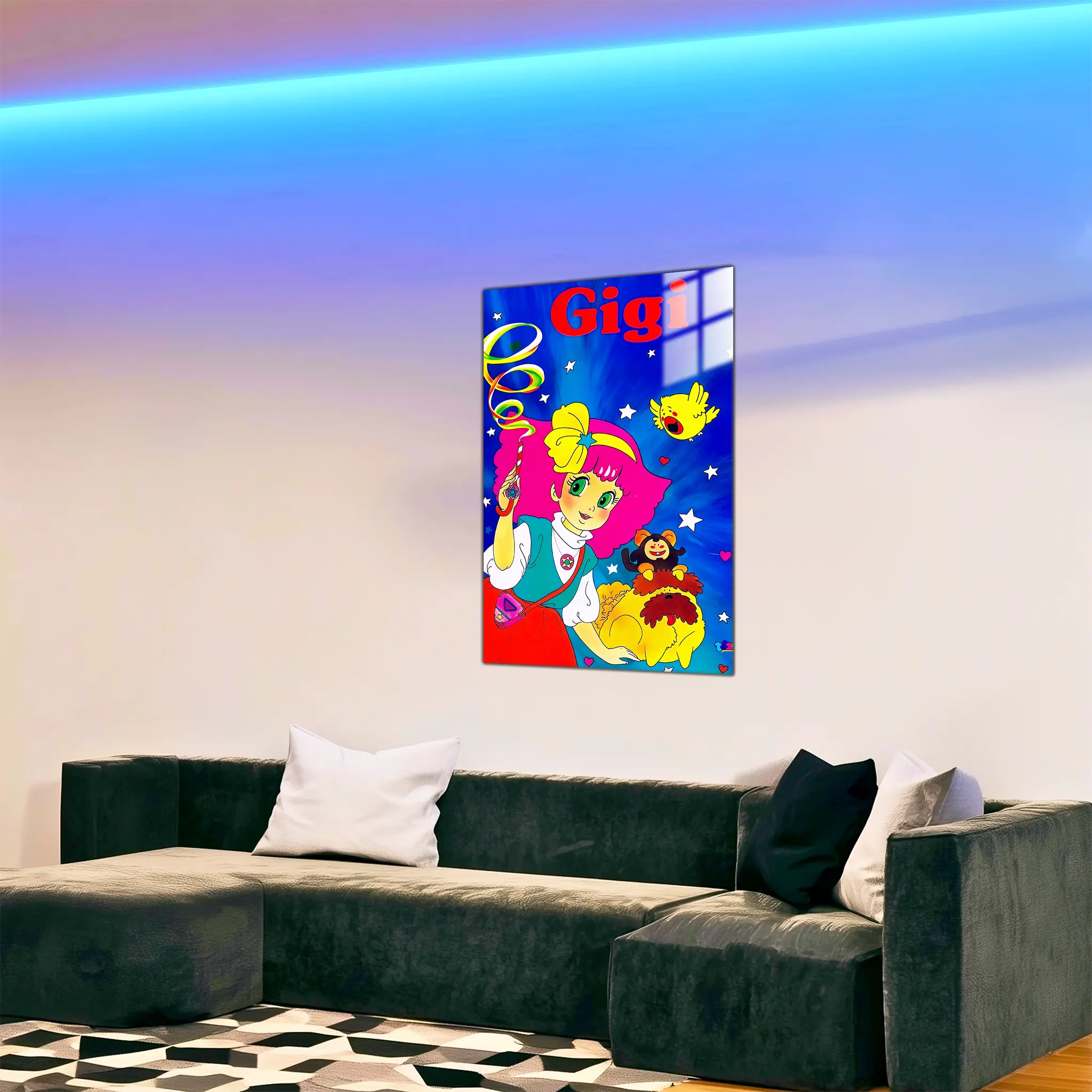 tableau-il-etait-une-fois-gigi-dans-le-salon | DreamWay