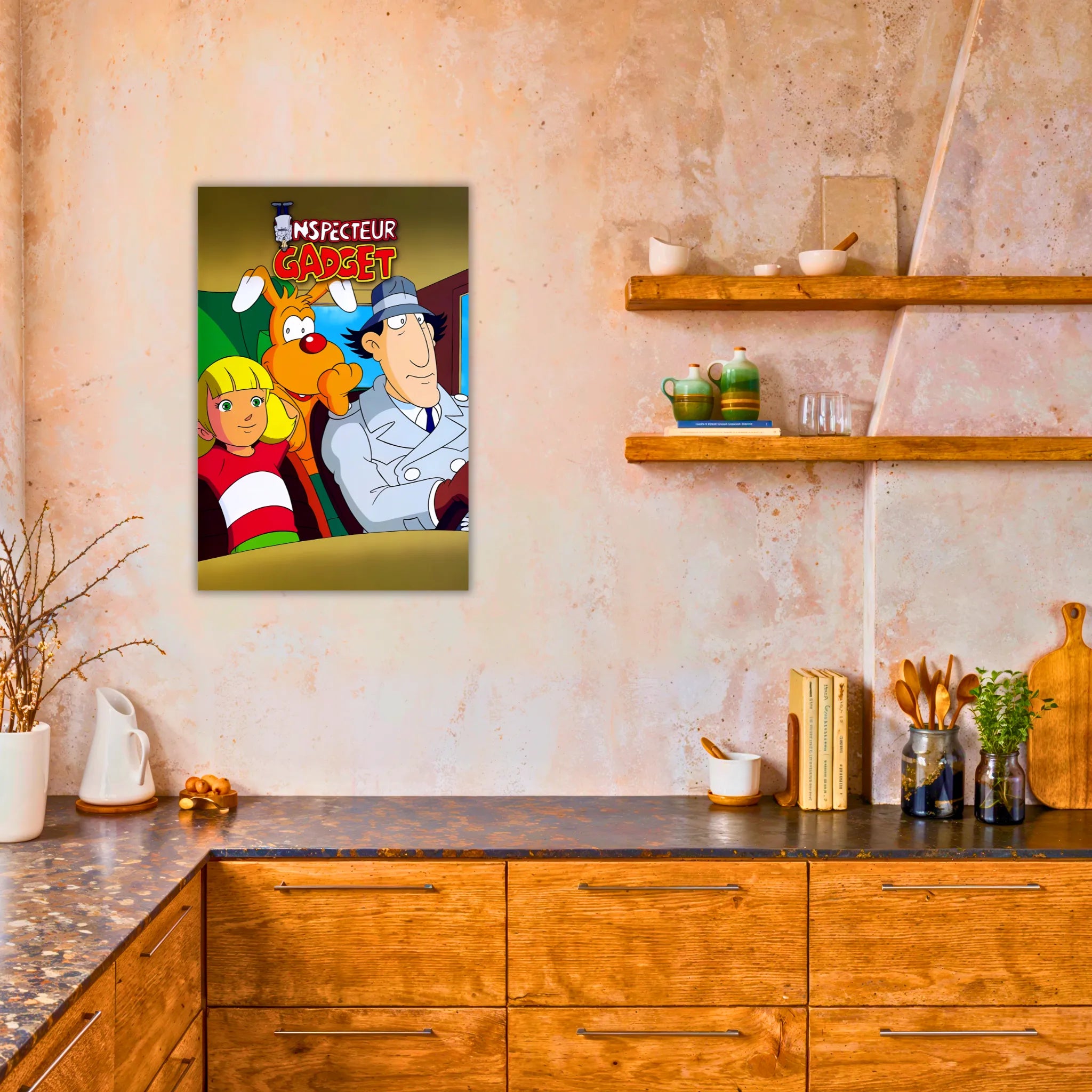 Tableau Inspecteur Gadget Affiche