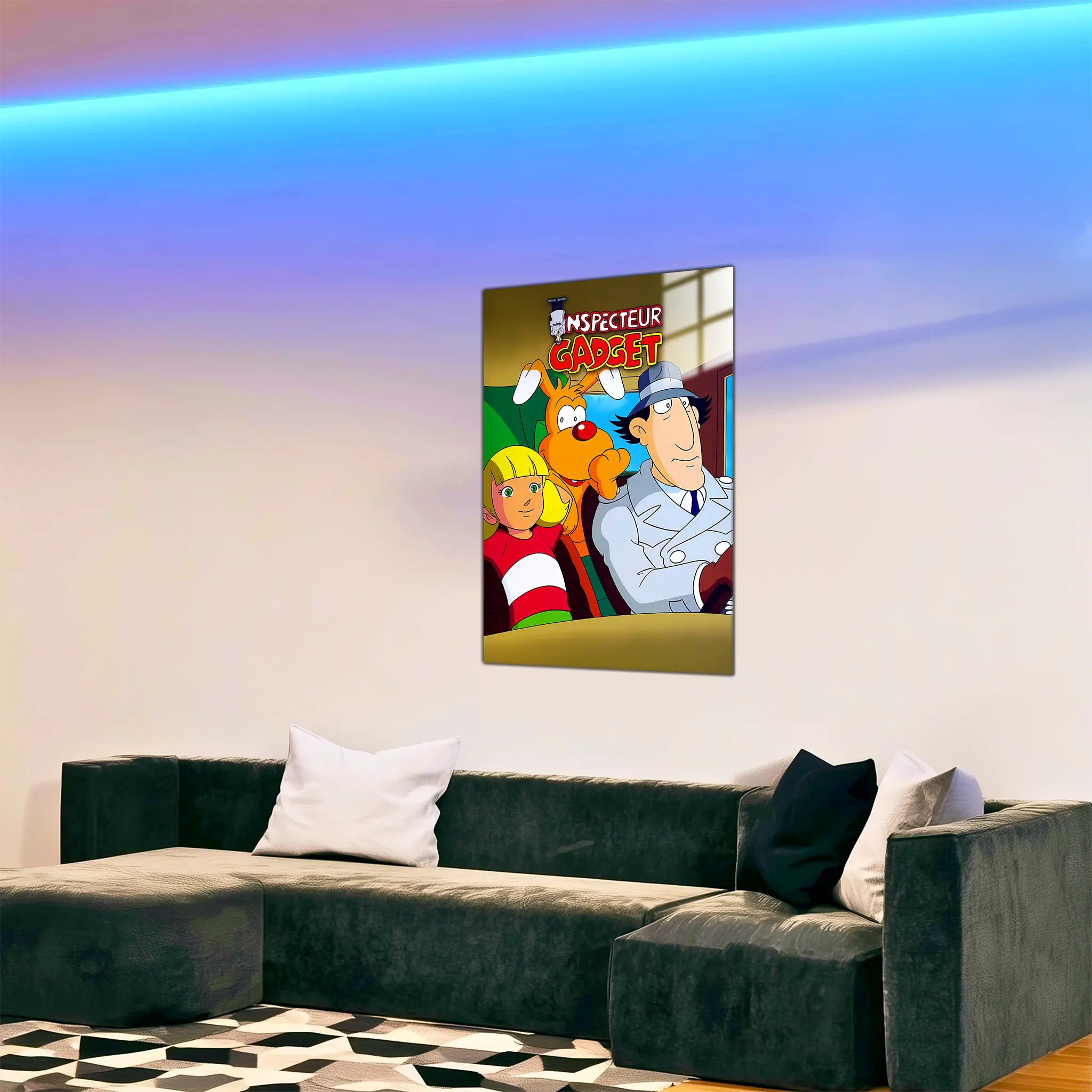 Tableau Inspecteur Gadget Affiche