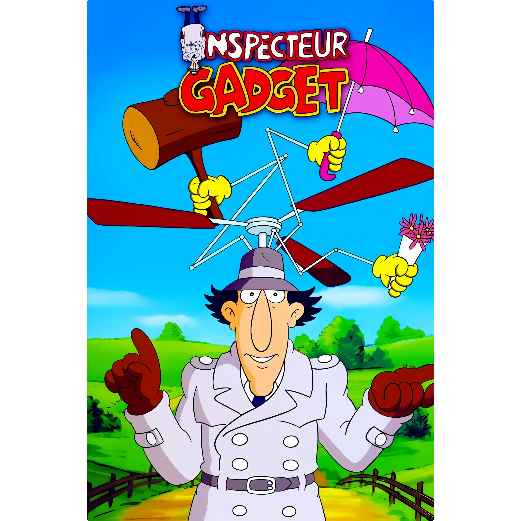 Tableau Inspecteur Gadget Gogo Gadget Chapeau