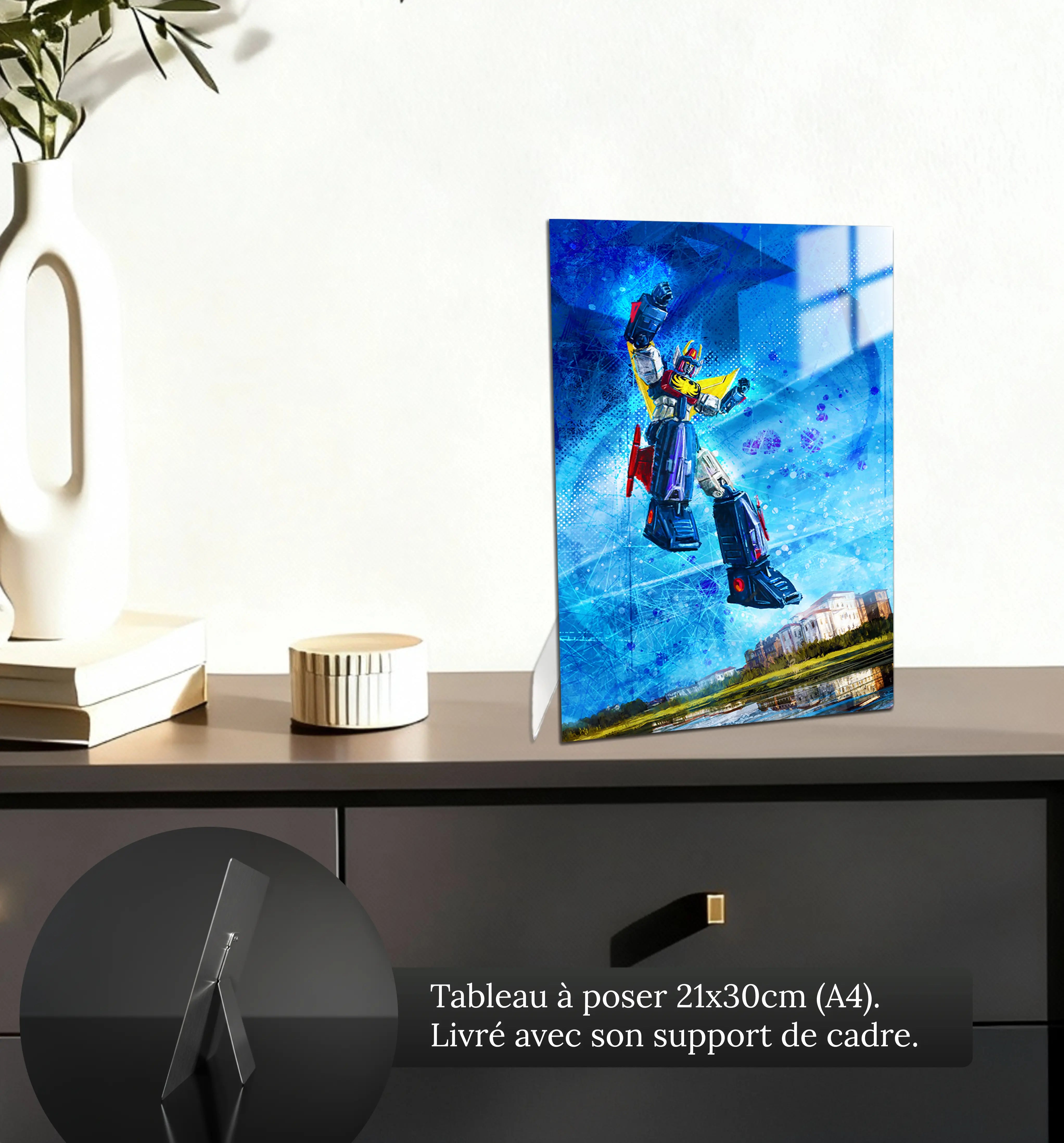 tableau-invincible-robo-trider-g7-petit-format-a-poser-sur-meuble | DreamWay