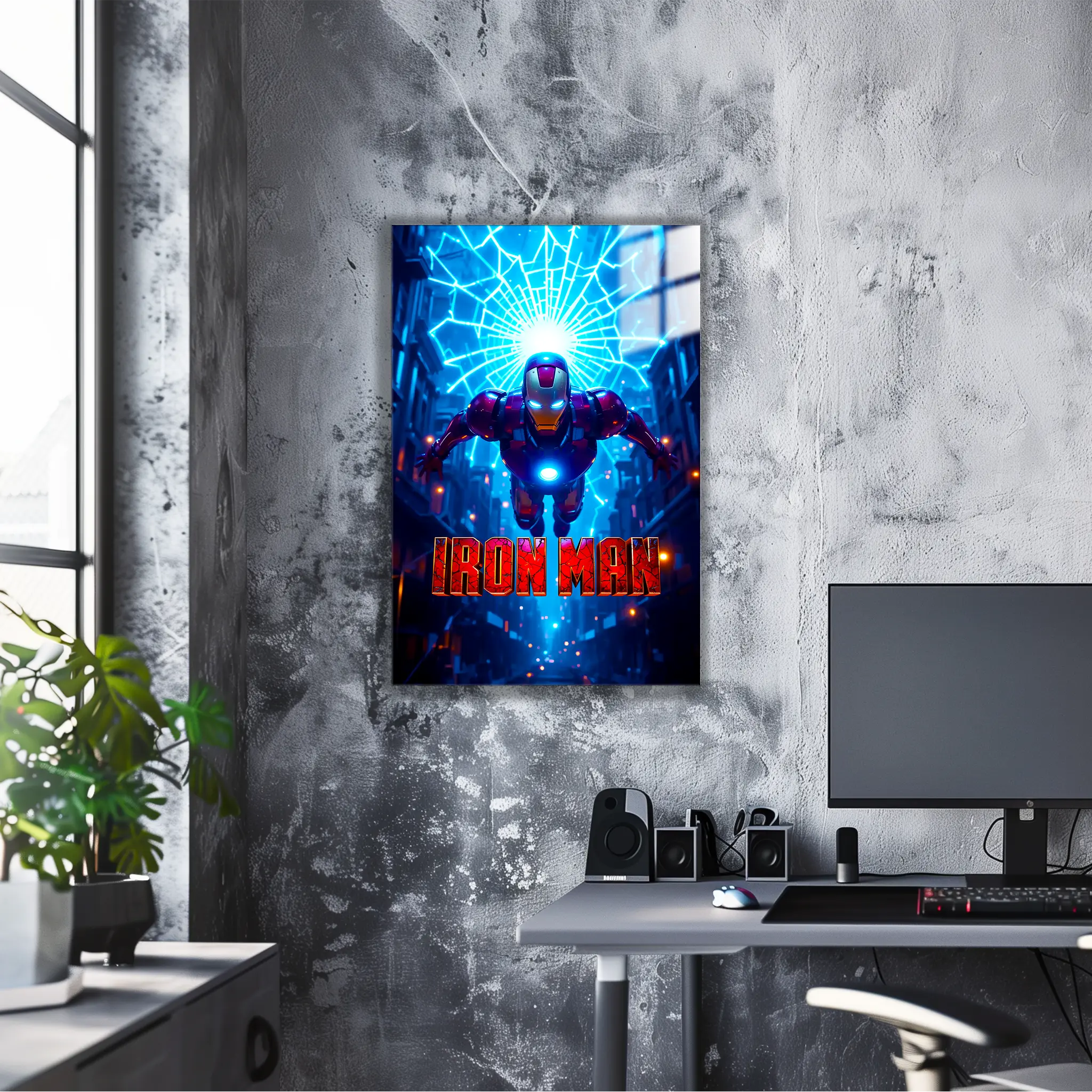 tableau-iron-man-affiche-dans-le-bureau | DreamWay