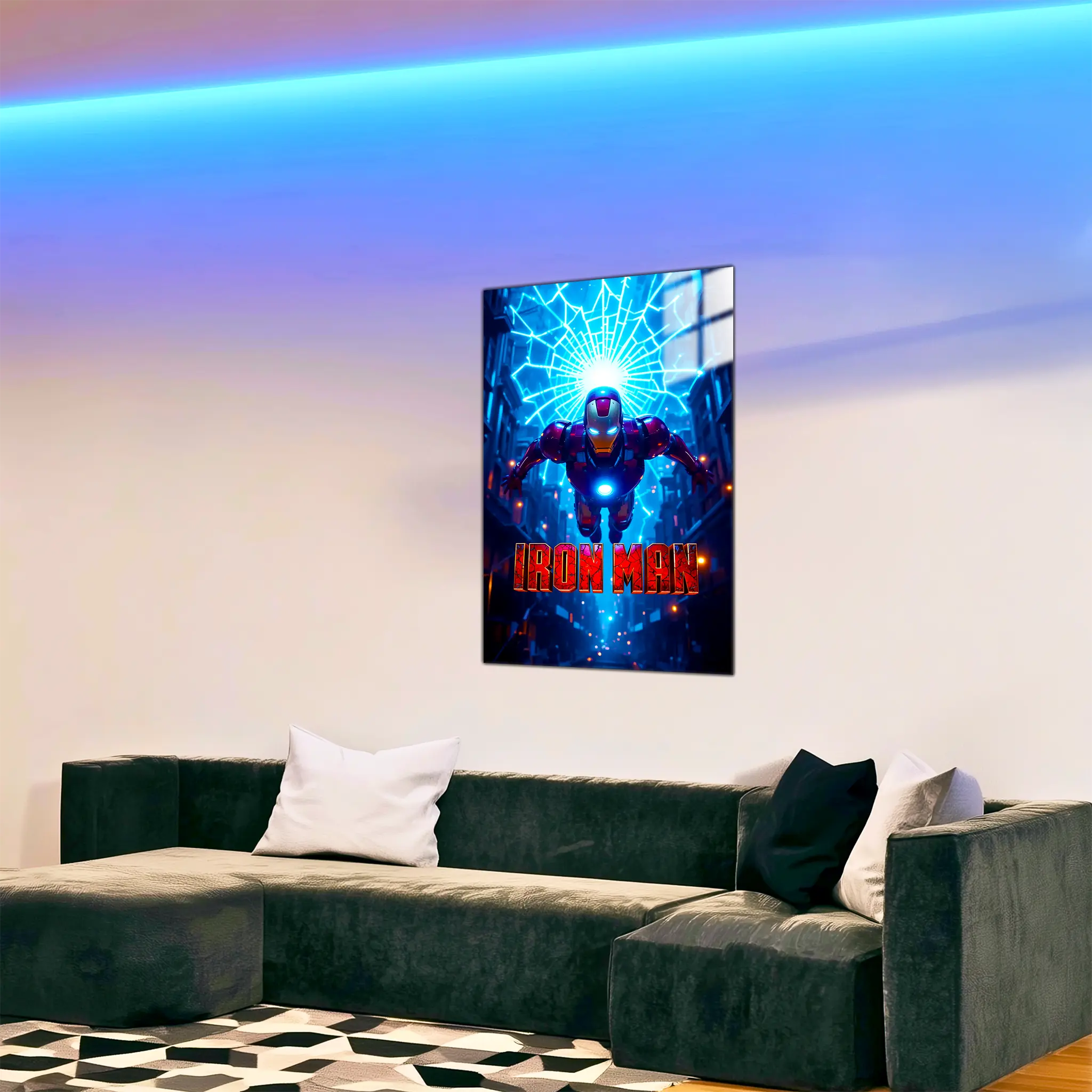 tableau-iron-man-affiche-dans-le-salon | DreamWay