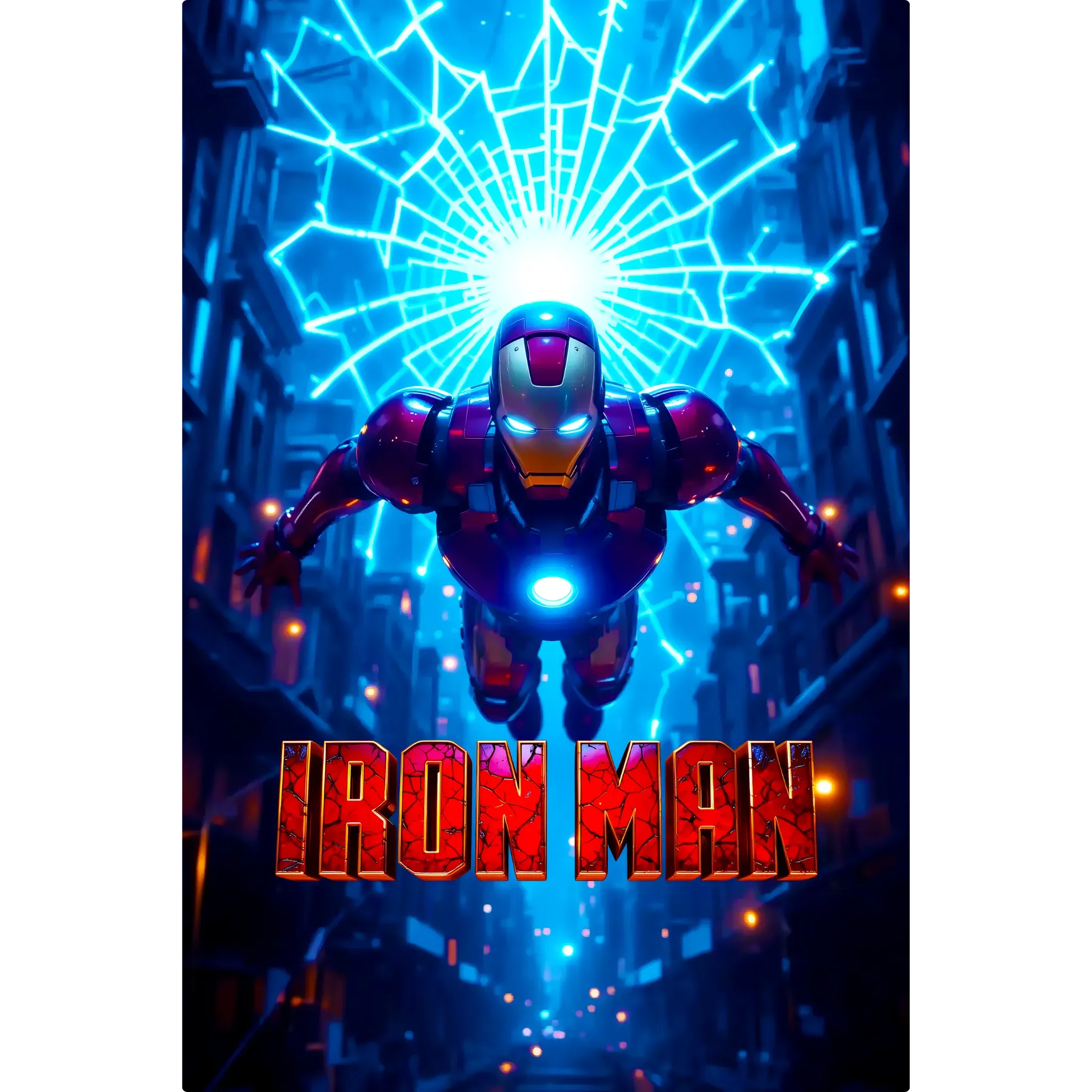 Tableau Iron Man Affiche