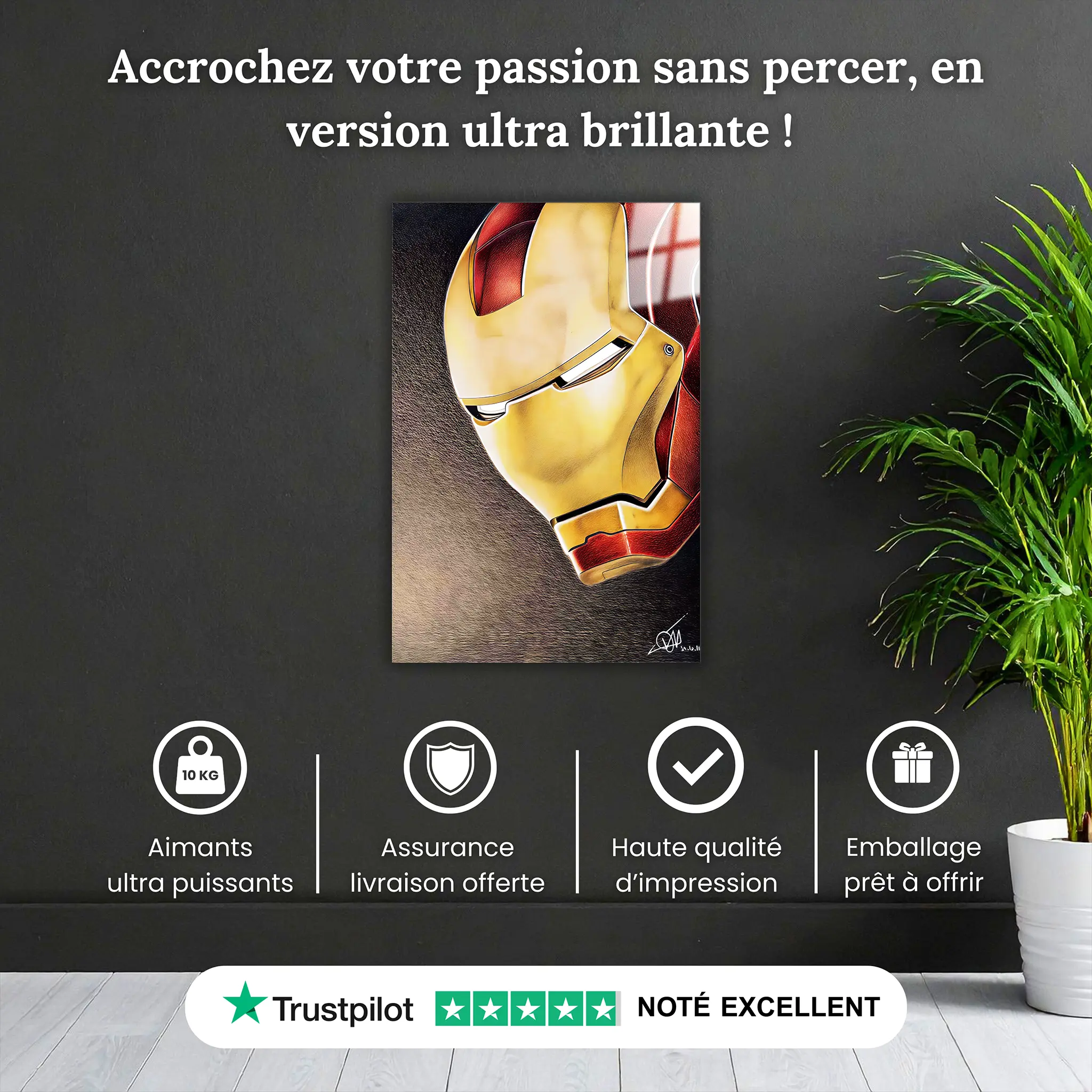 tableau-iron-man-visage-pourquoi-acheter | DreamWay