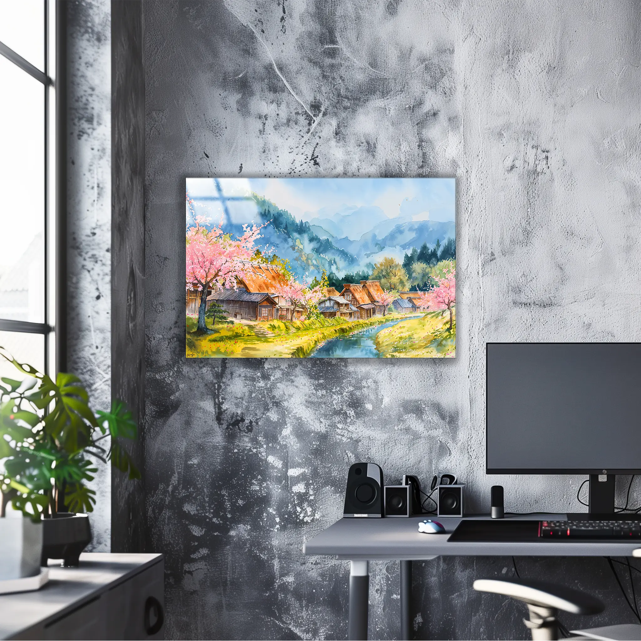 tableau-japonais-aquarelle | DreamWay