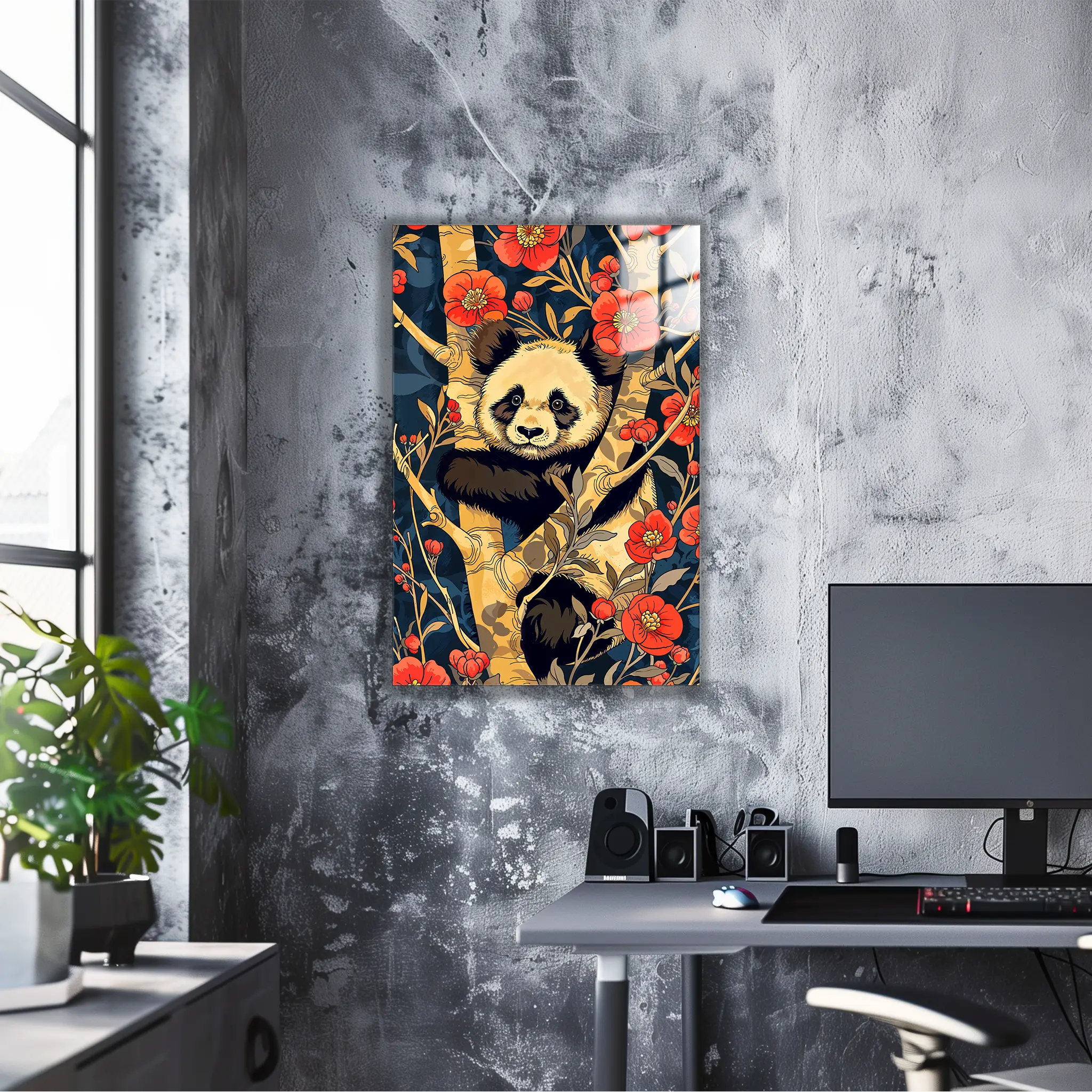 tableau-japonais-avec-un-panda | DreamWay