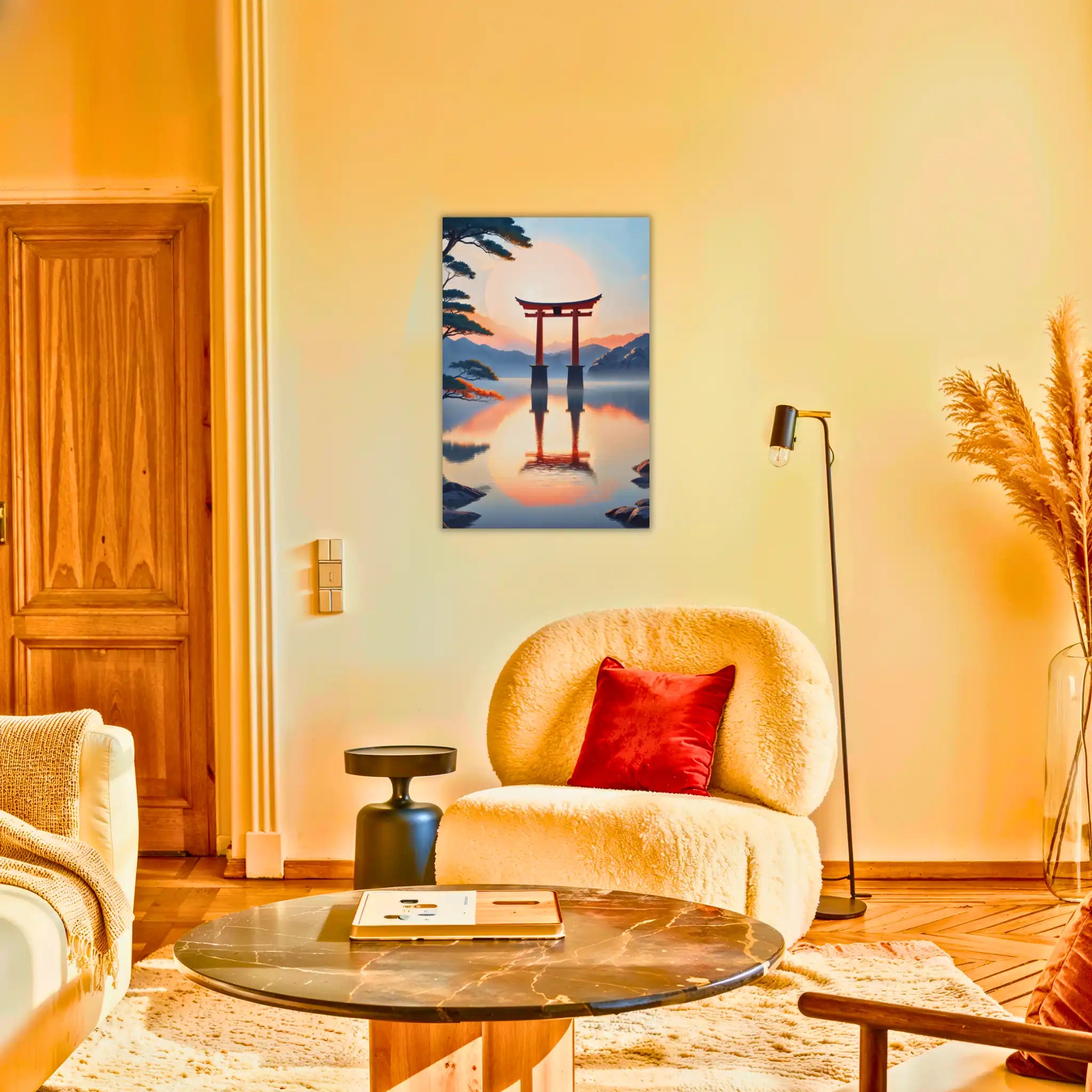 tableau-japonais-design-au-salon | DreamWay