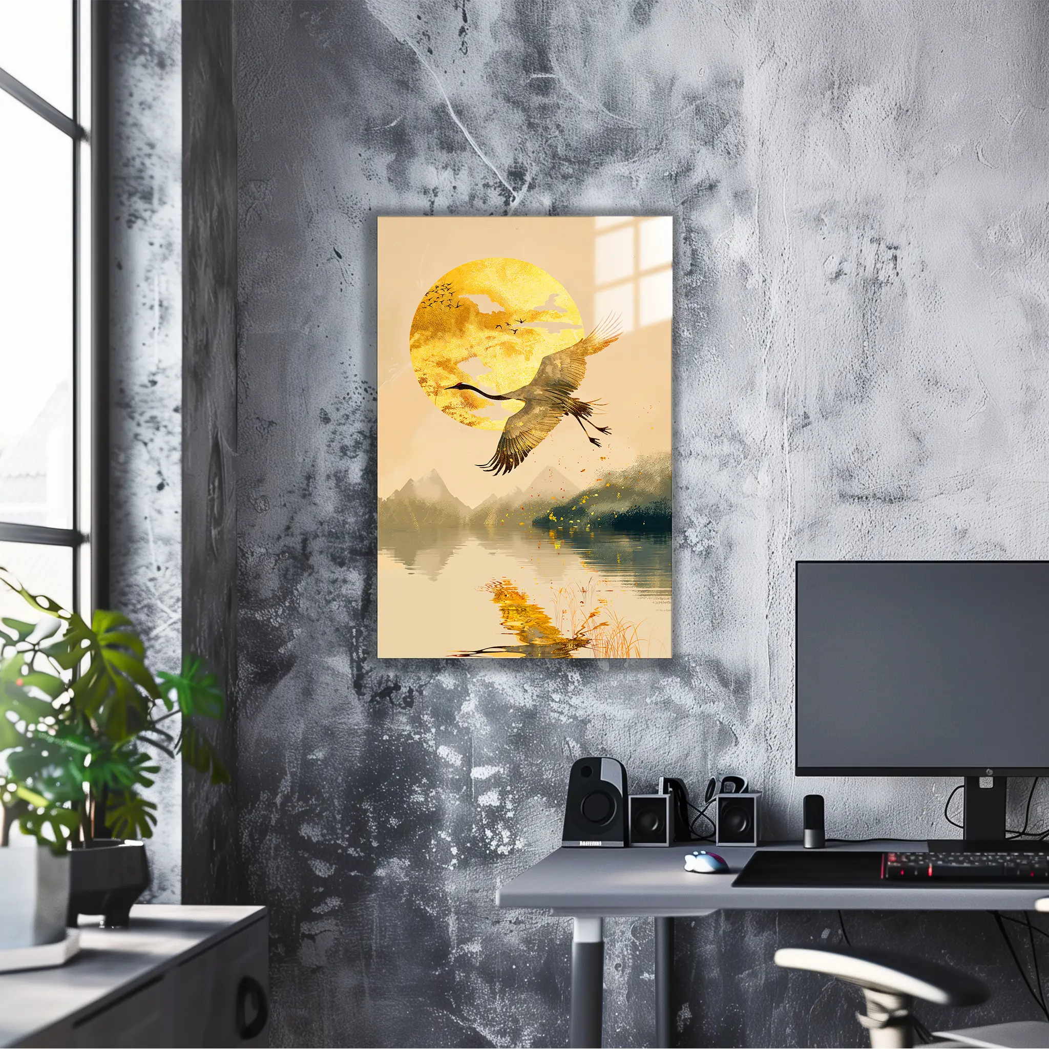 tableau-japonais-dore | DreamWay