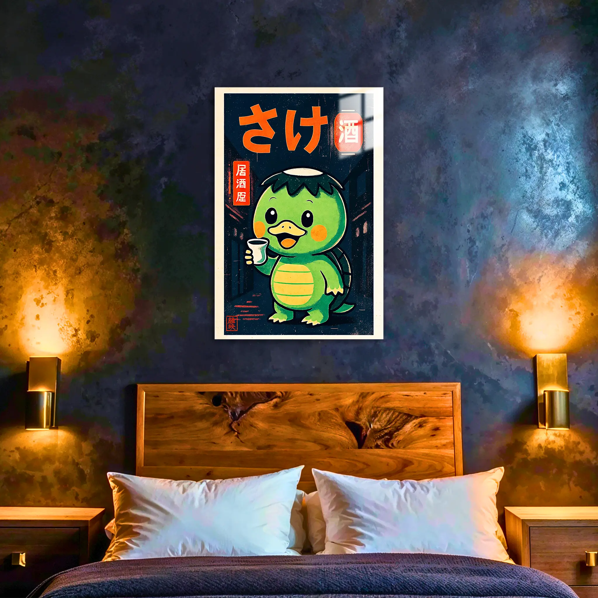 tableau-japonais-kappa-sake-dans-la-chambre | DreamWay