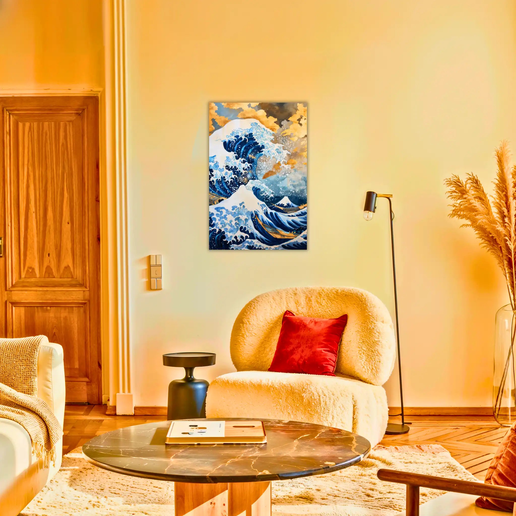 tableau-japonais-mer-au-salon | DreamWay