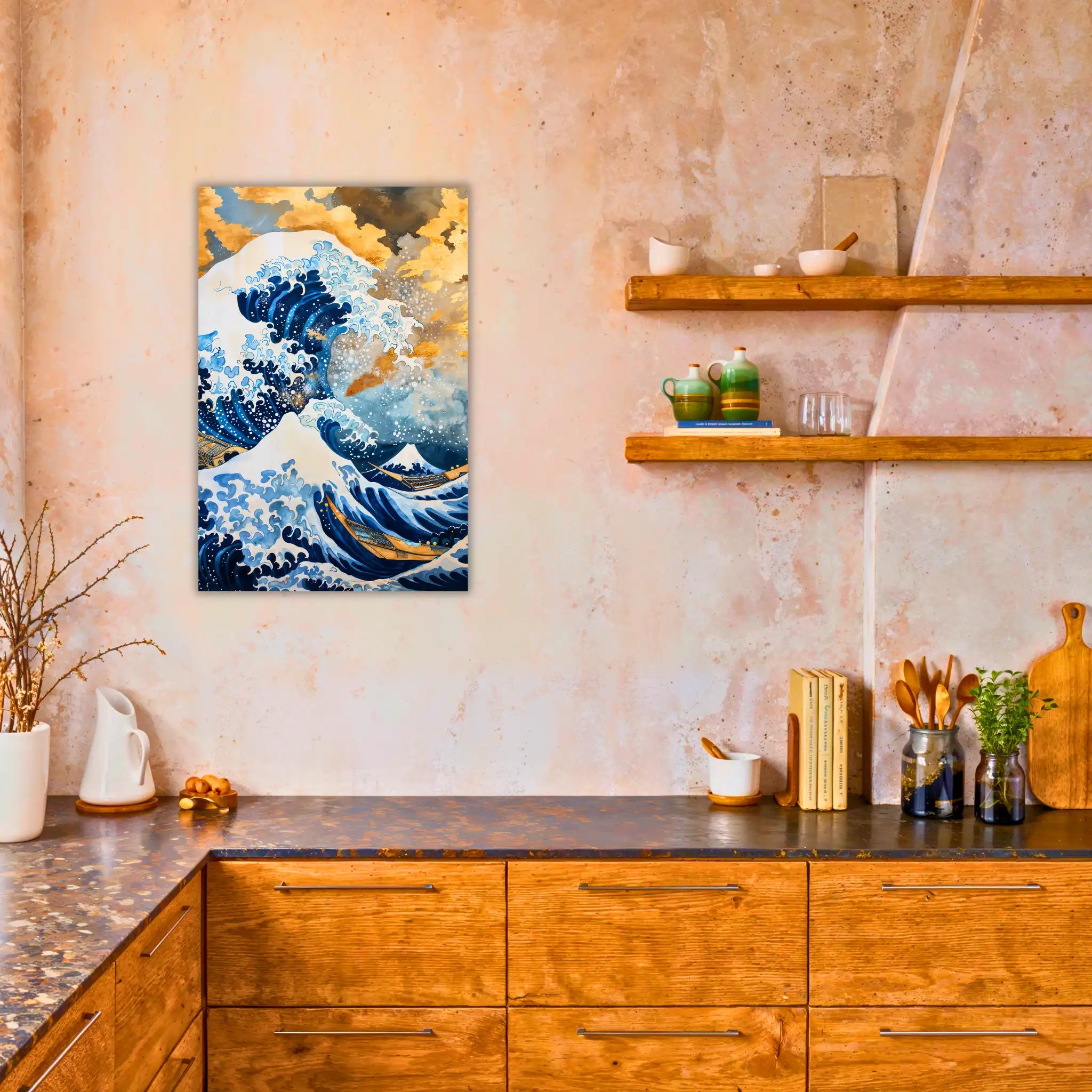 tableau-japonais-mer-dans-la-cuisine | DreamWay