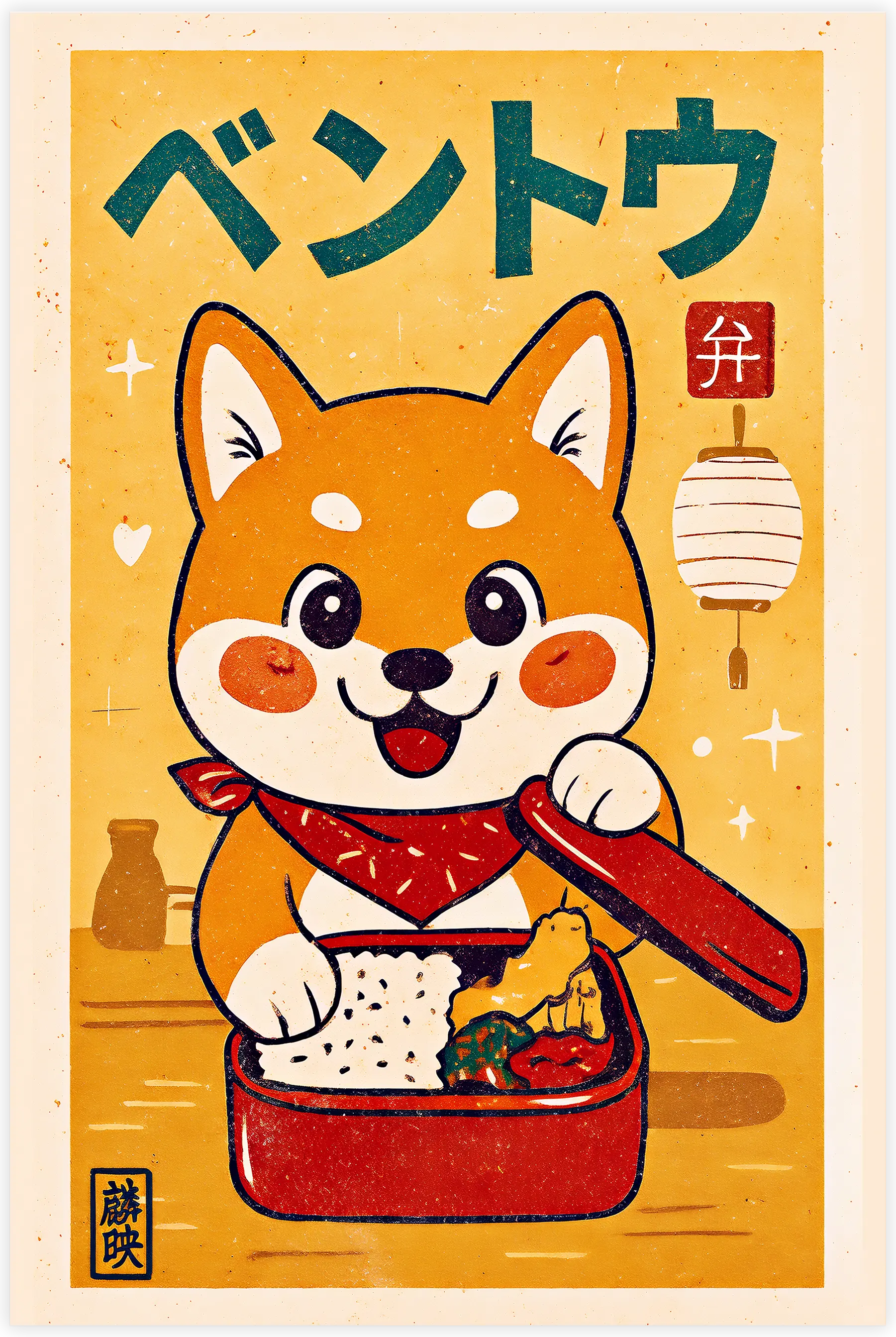 Tableau Japonais Shiba Bento