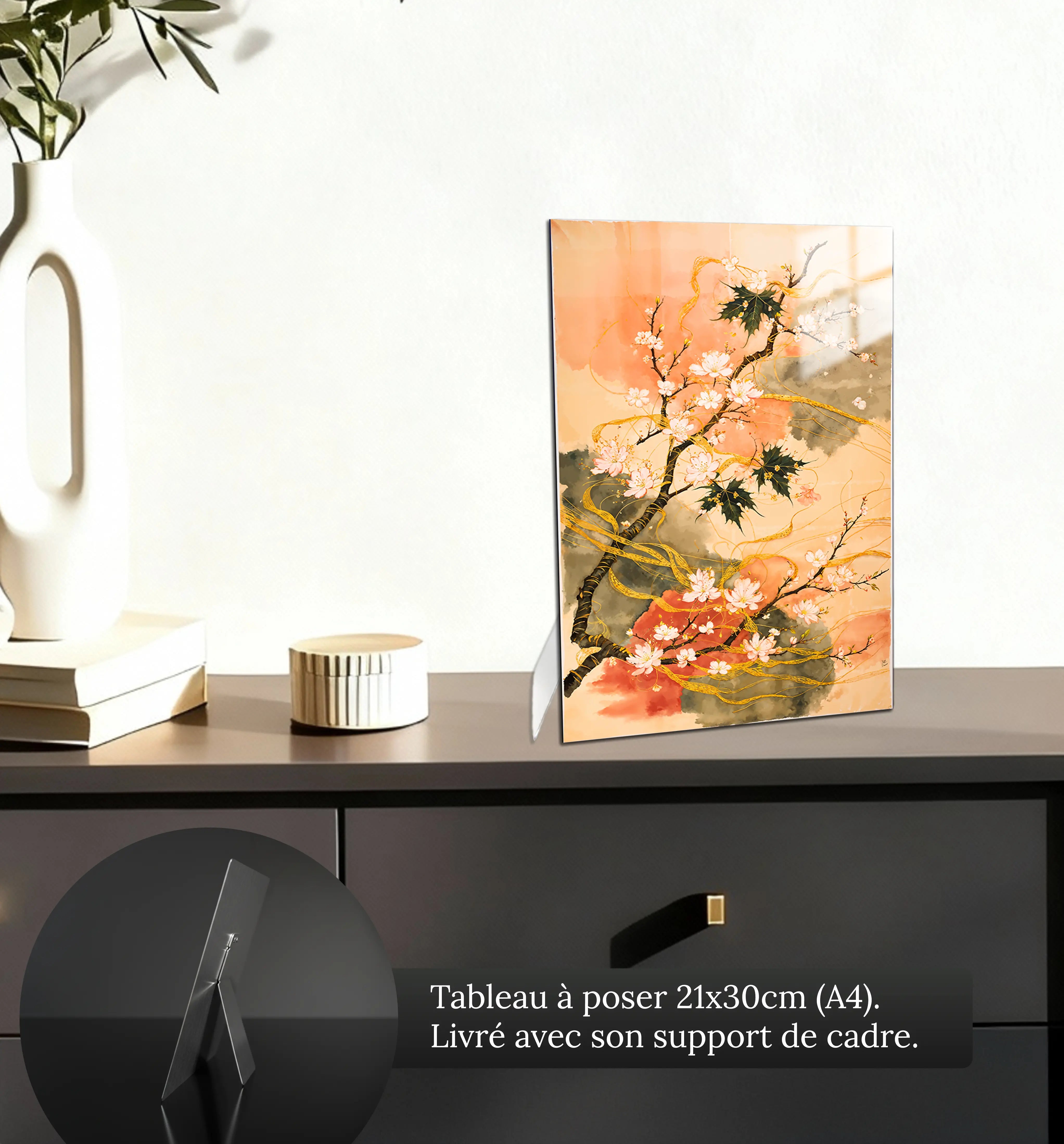 tableau-japonais-simple-petit-format-a-poser-sur-meuble | DreamWay