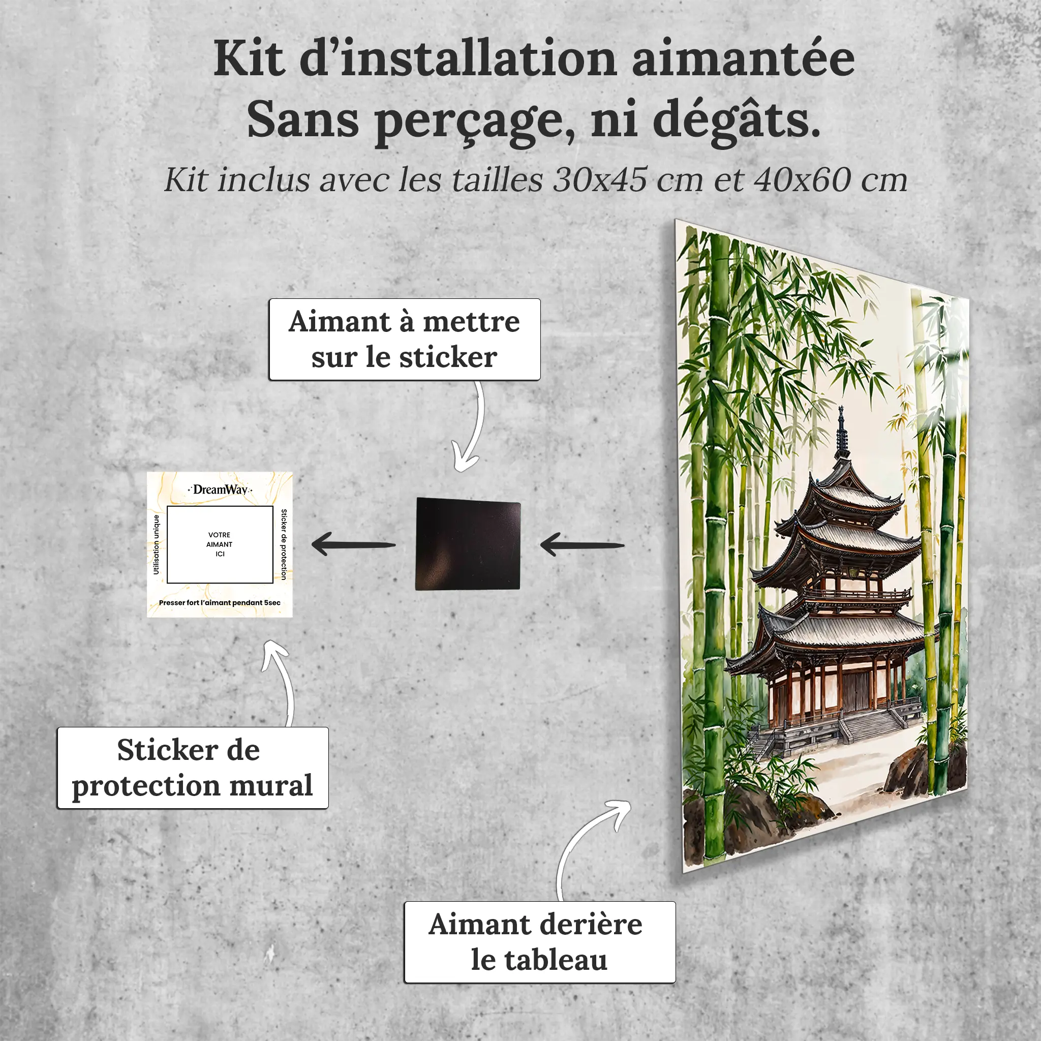 tableau-japonais-tours-avec-installation-aimantee | DreamWay