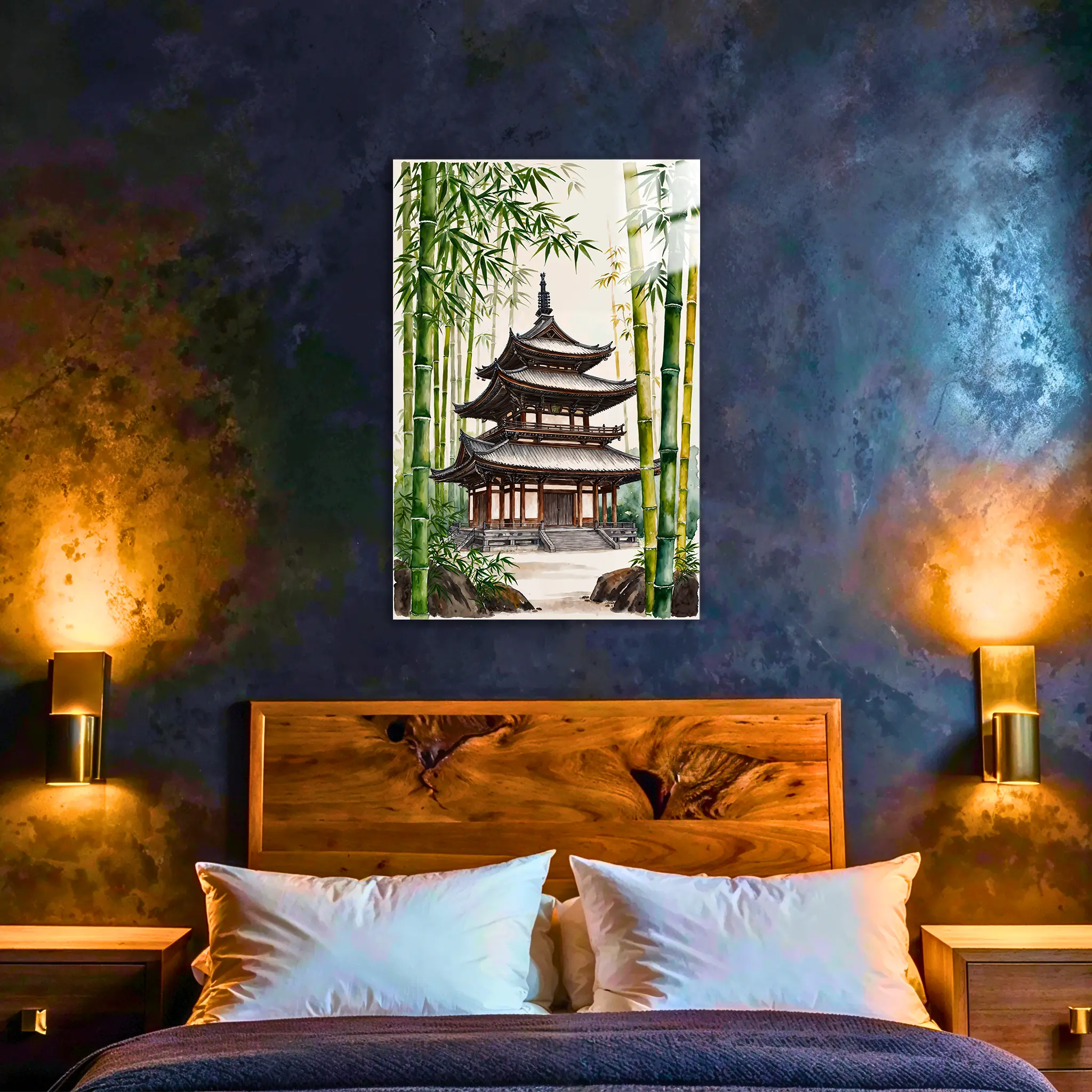 tableau-japonais-tours-dans-la-chambre | DreamWay