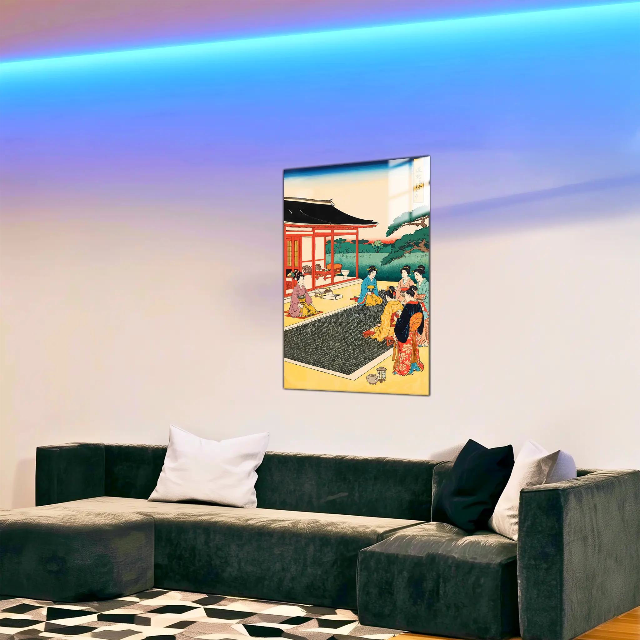 tableau-japonais-traditionnel-dans-le-salon | DreamWay