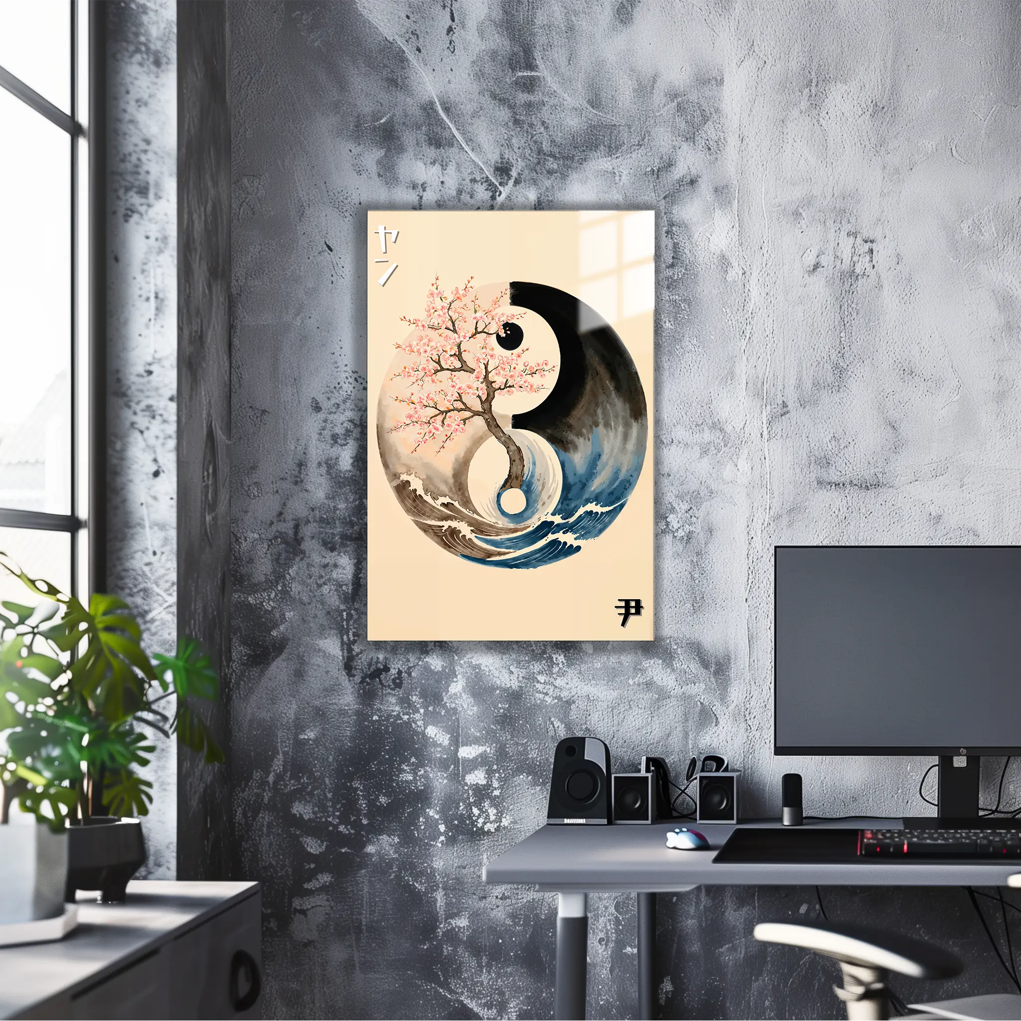tableau-japonais-ying-et-yang | DreamWay