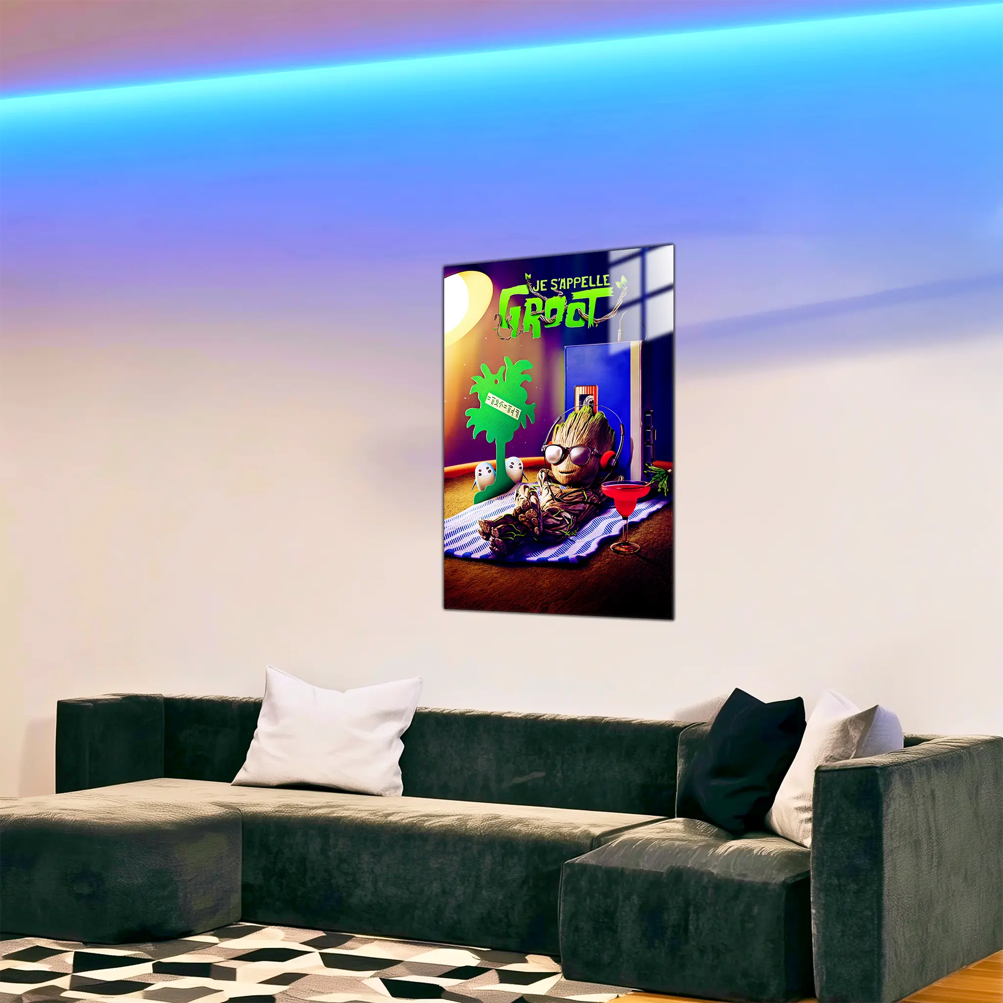 tableau-je-s-appelle-groot-affiche-dans-le-salon | DreamWay