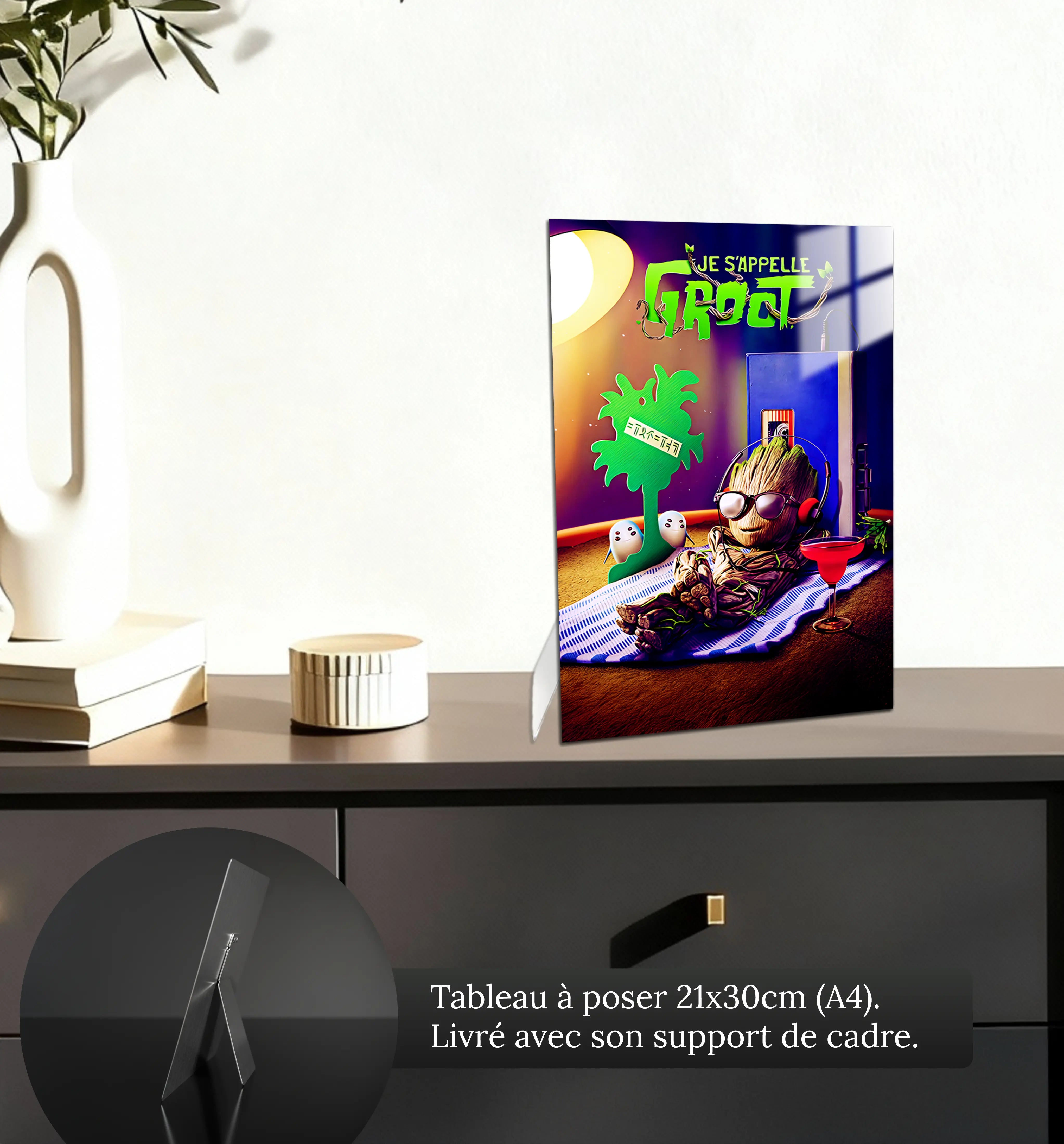 tableau-je-s-appelle-groot-affiche-petit-format-a-poser-sur-meuble | DreamWay