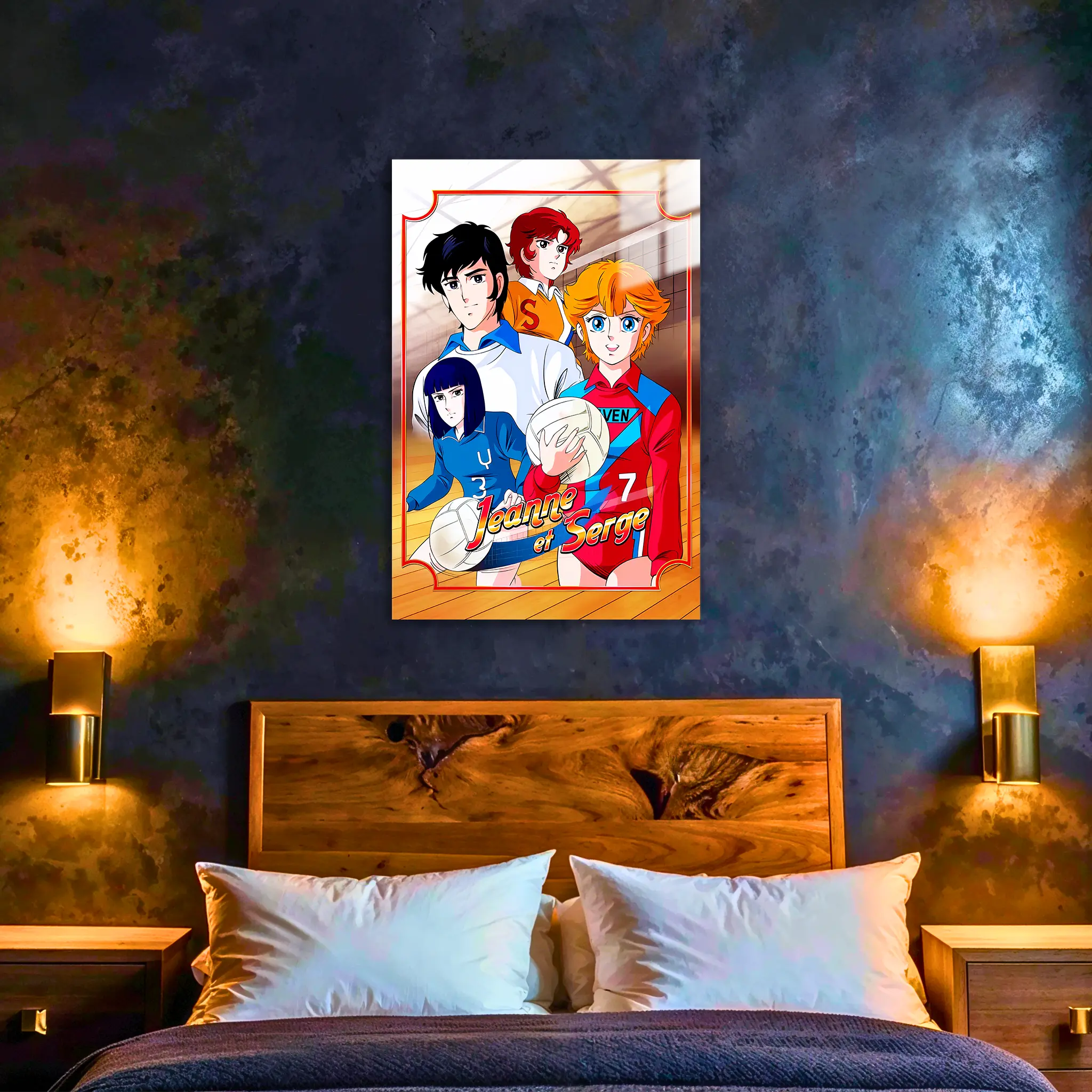 tableau-jeanne-et-serge-affiche-dans-la-chambre | DreamWay