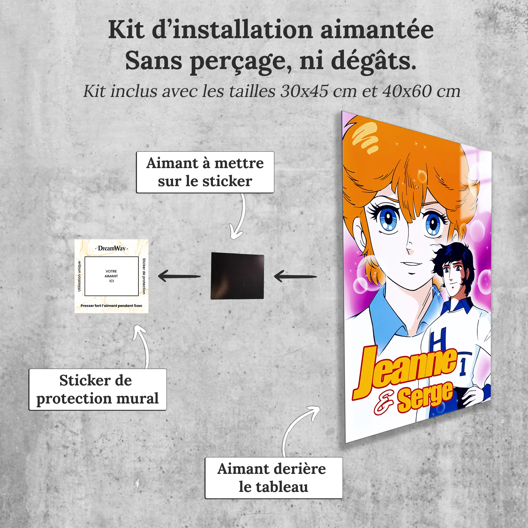 tableau-jeanne-et-serge-avec-installation-aimantee | DreamWay