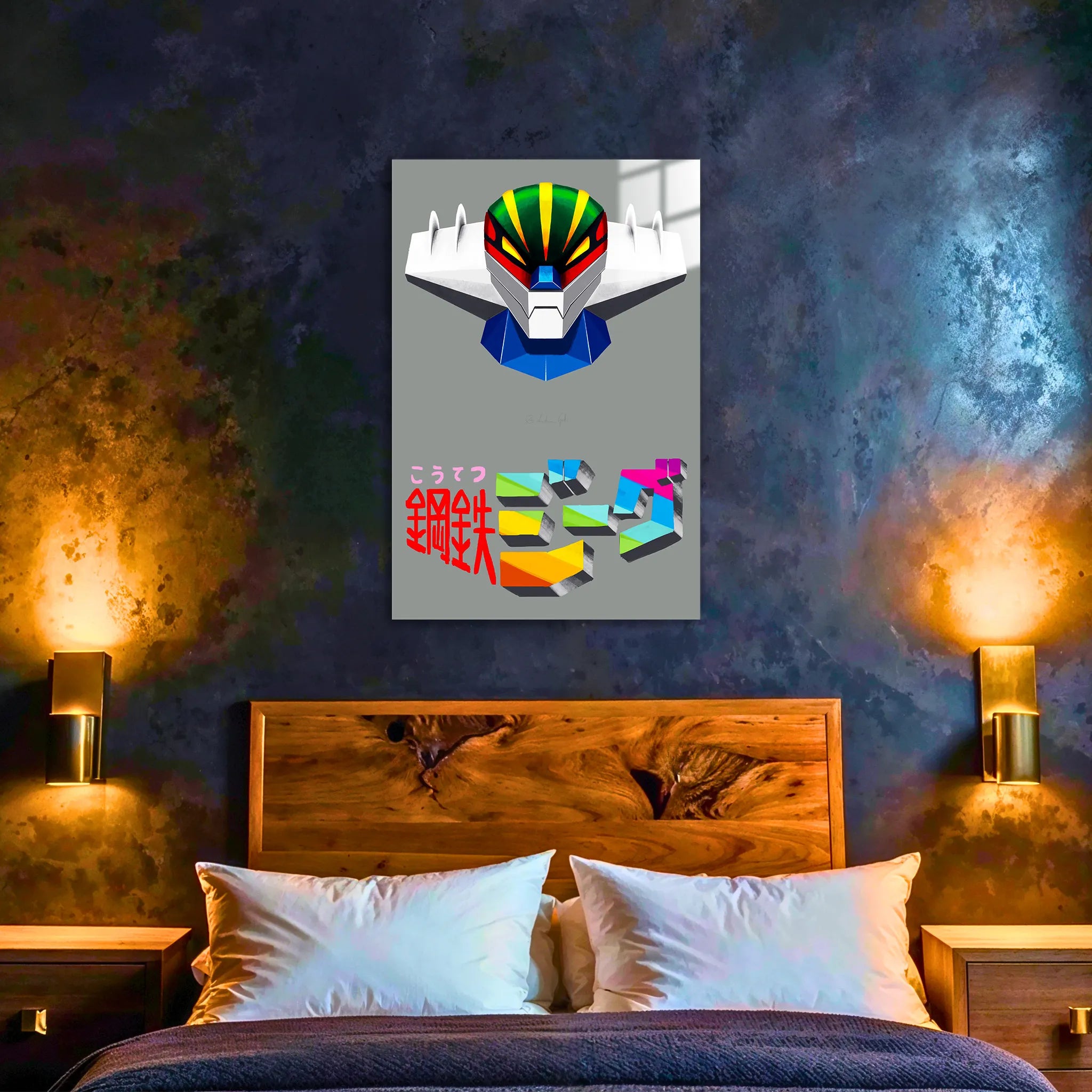 Tableau Jeeg Gris
