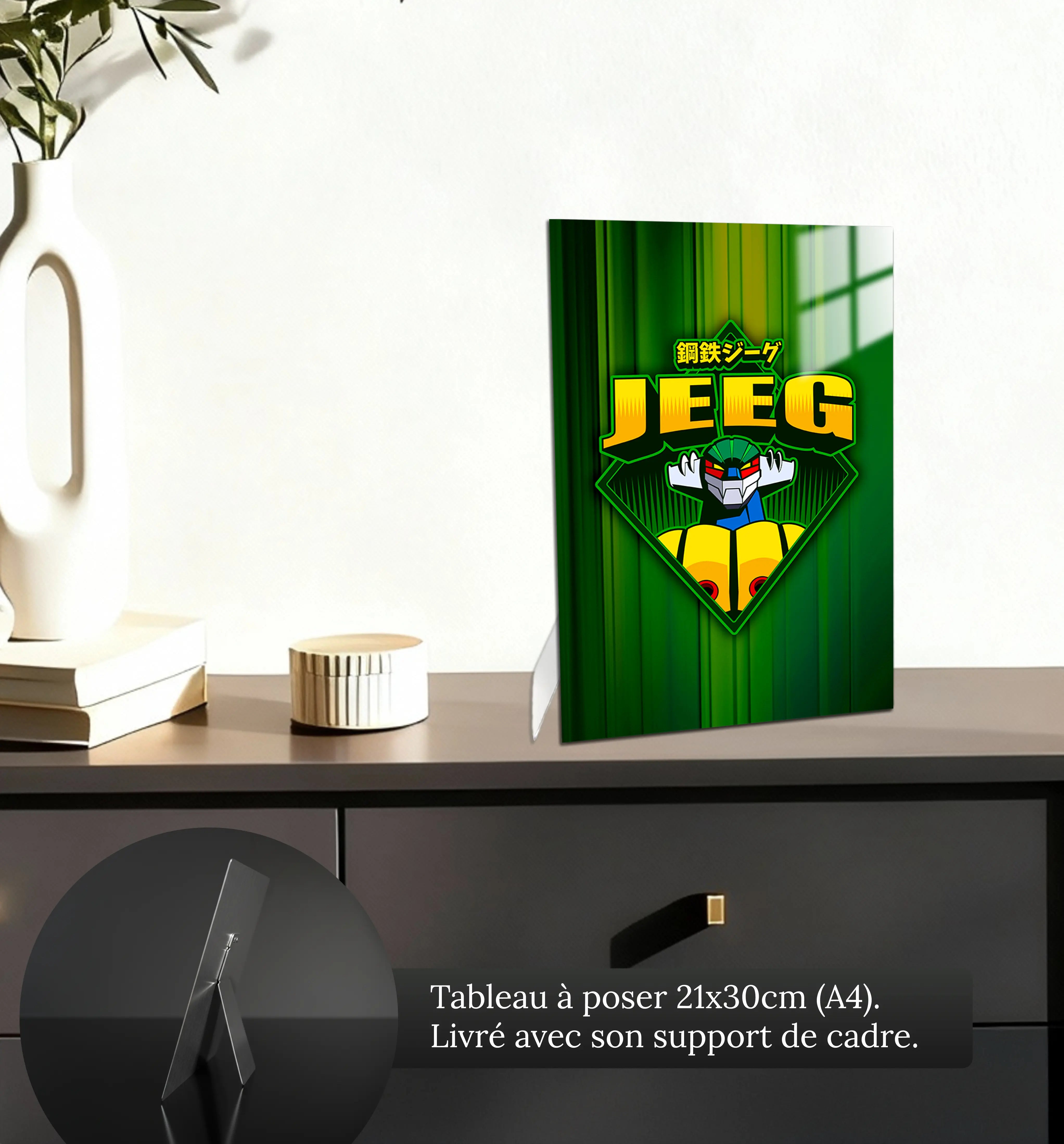tableau-jeeg-robot-acciaio-petit-format-a-poser-sur-meuble | DreamWay
