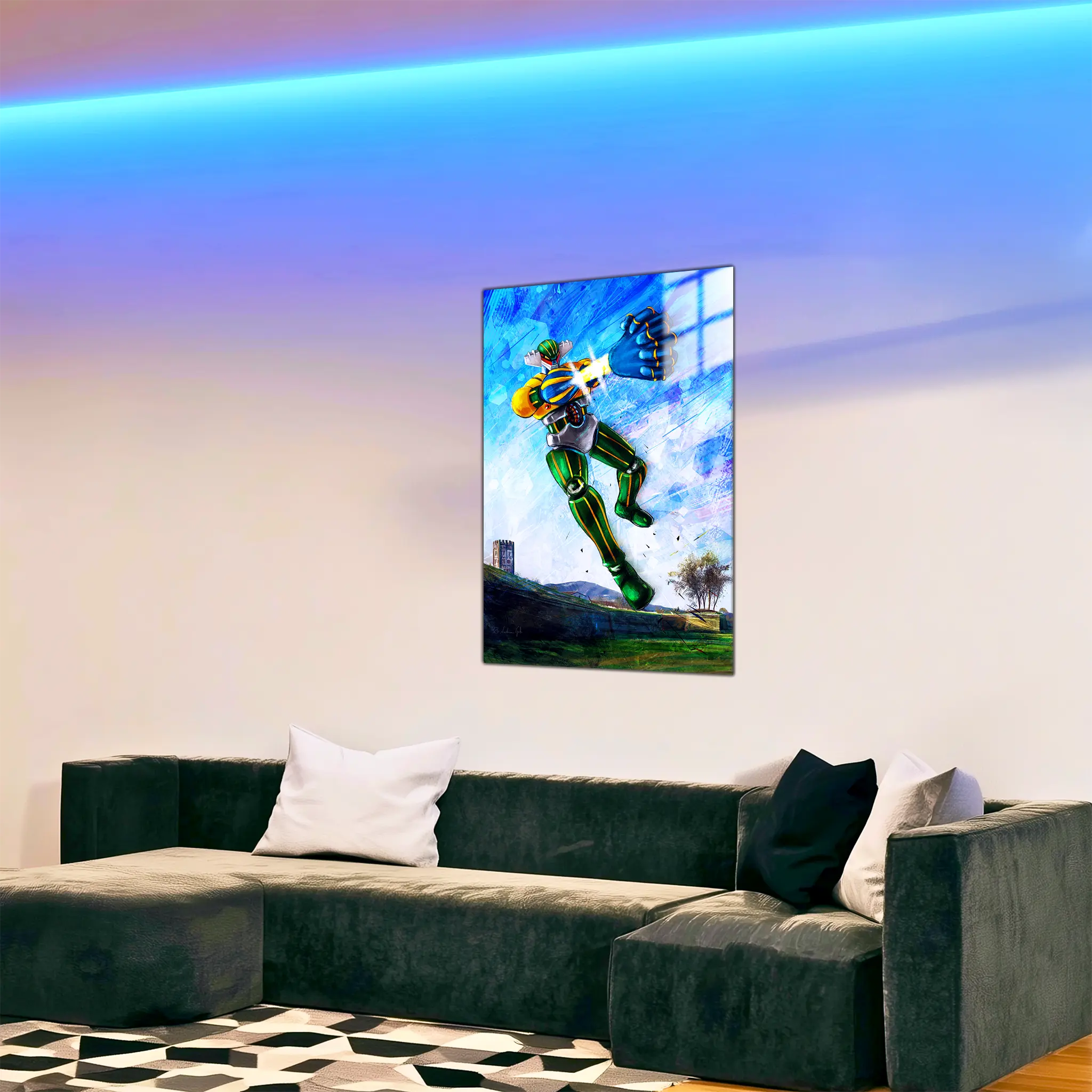 tableau-jeeg-robot-attaque-dans-le-salon | DreamWay