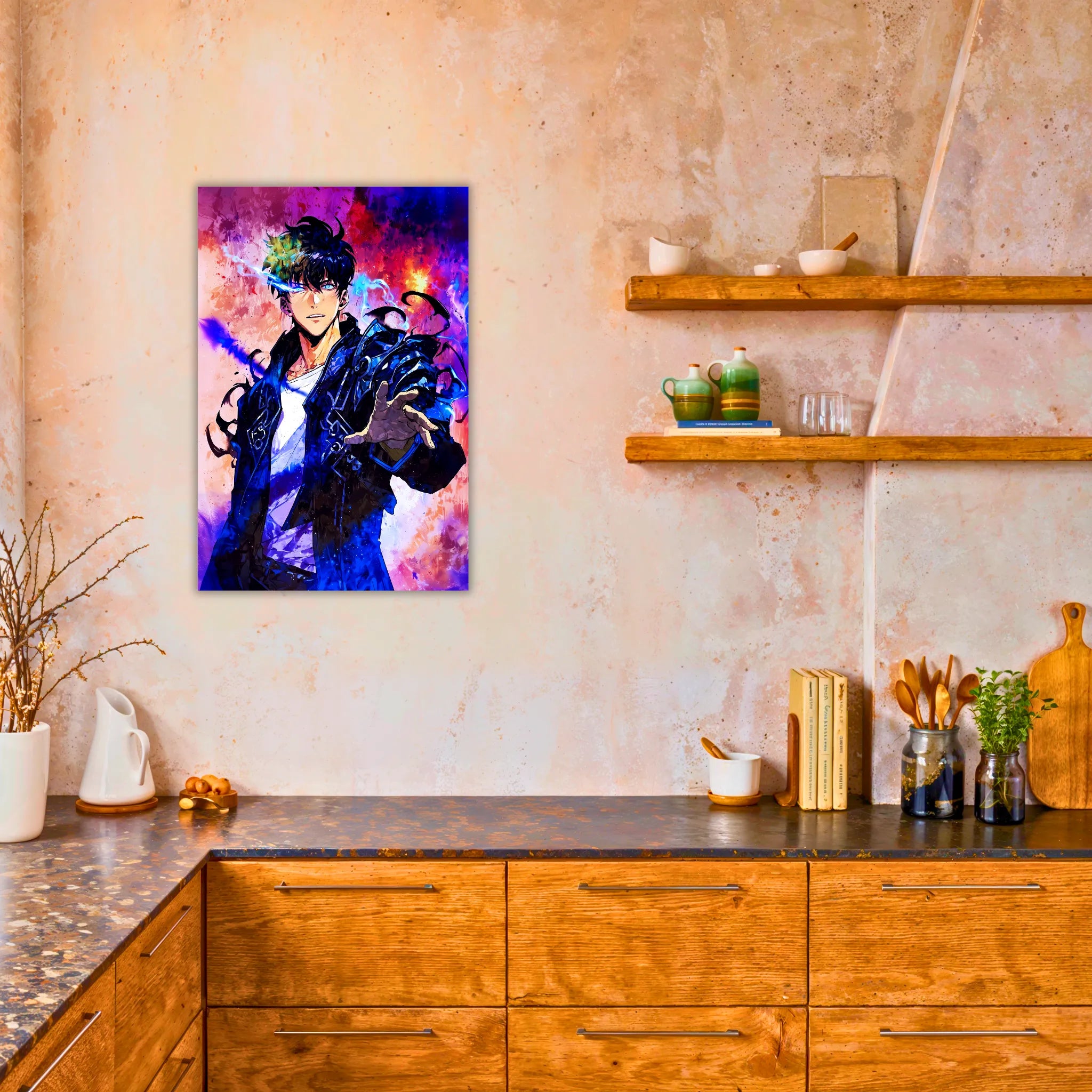 tableau-jin-woo-colore-dans-la-cuisine | DreamWay