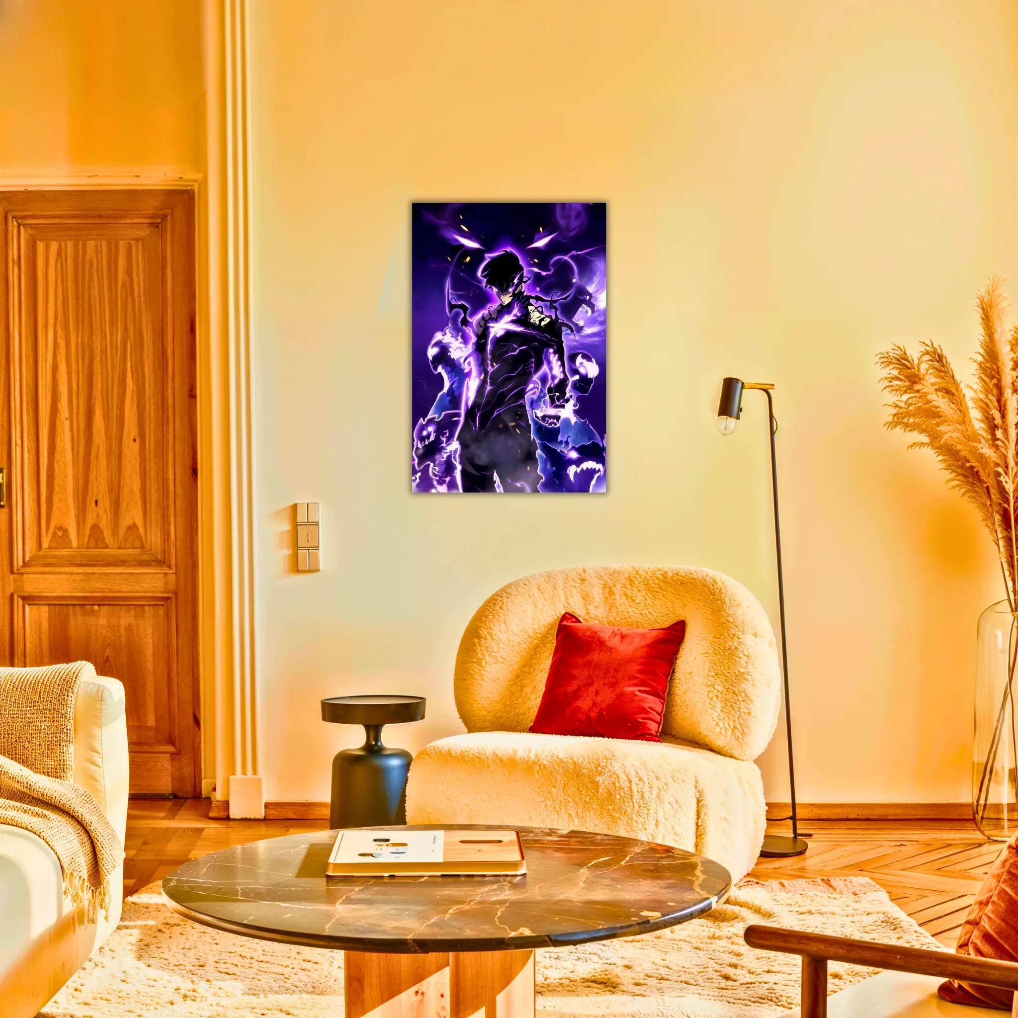 tableau-jin-woo-les-ombres-au-salon | DreamWay