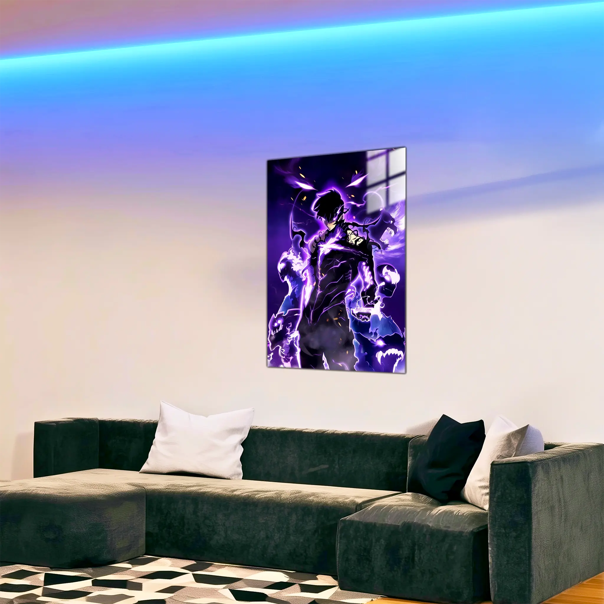 tableau-jin-woo-les-ombres-dans-le-salon | DreamWay