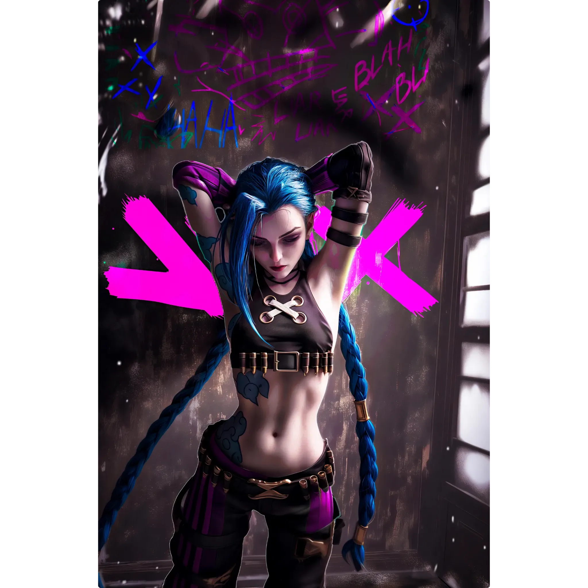 Tableau Jinx Graffiti