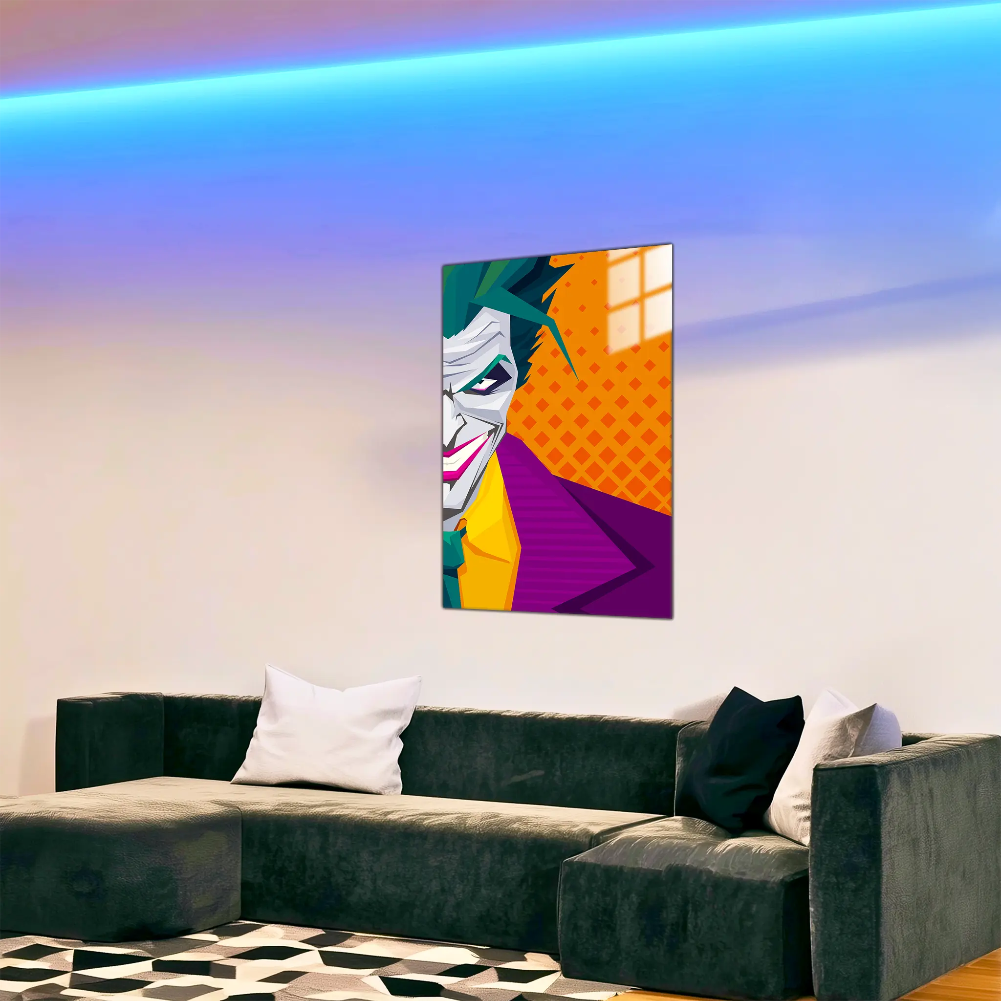 tableau-joker-portrait-dans-le-salon | DreamWay