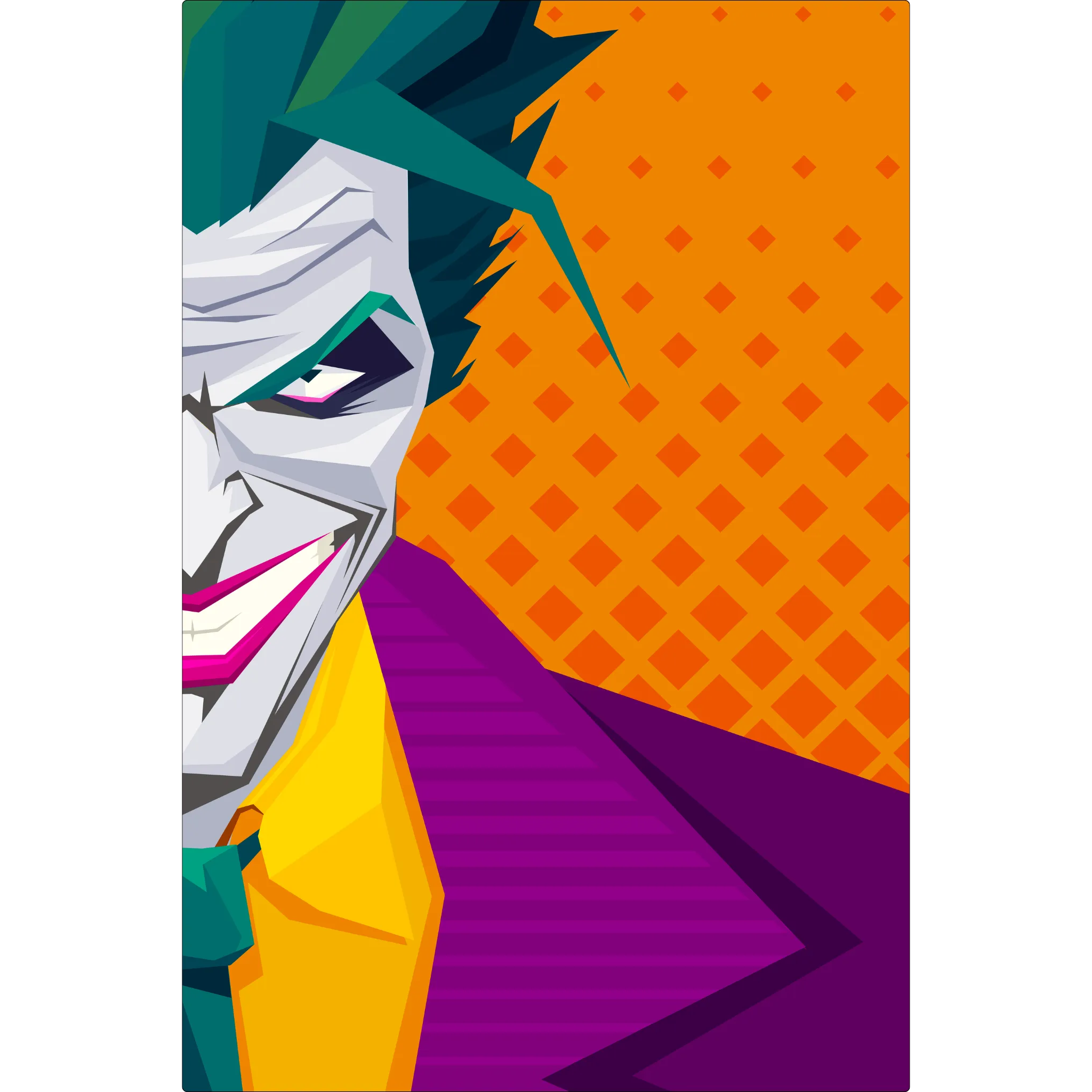 Tableau Joker Portrait