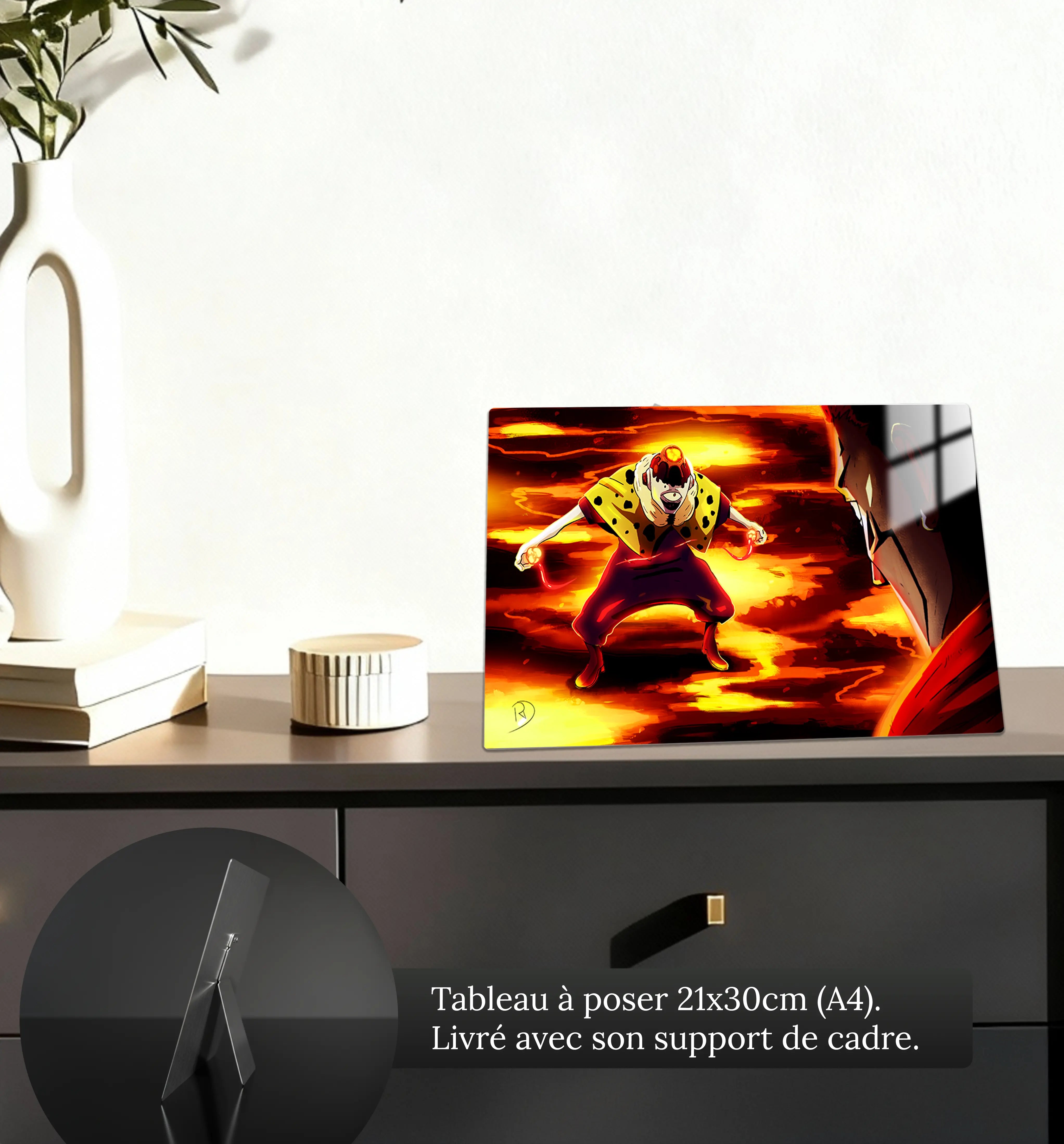 tableau-jujutsu-kaisen-combat-petit-format-a-poser-sur-meuble | DreamWay
